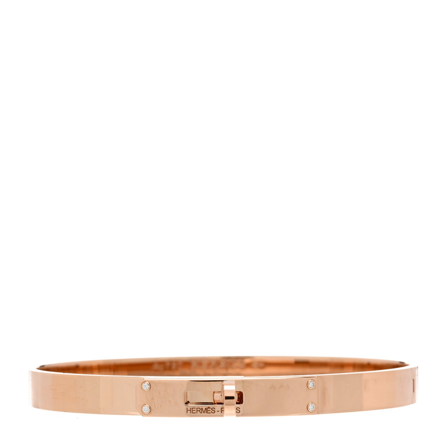 18K Rose Gold Diamond PM Kelly Bracelet SH