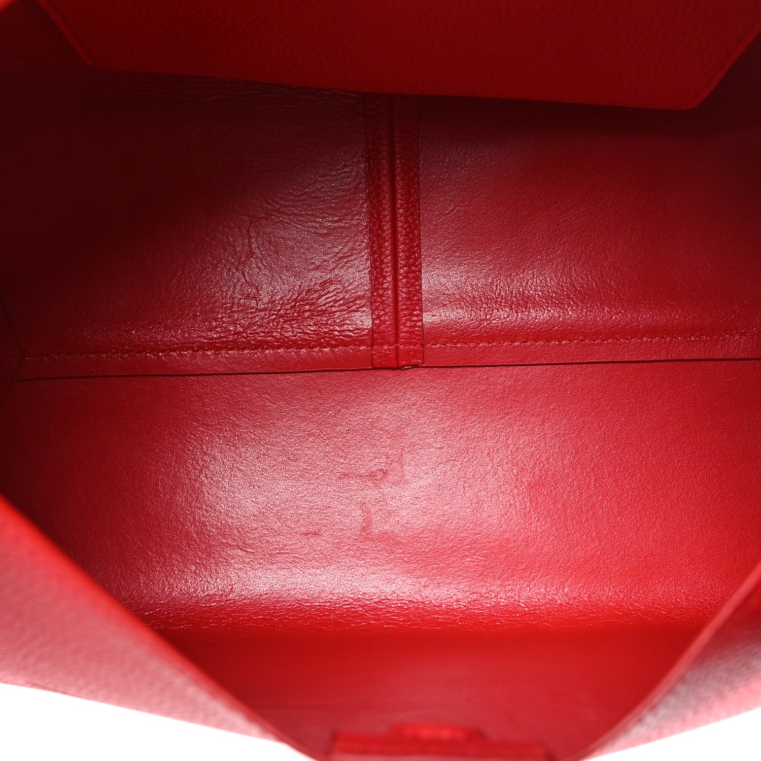 Marc Jacobs Grained Calfskin Medium The Sack Bag True Red 7 of 10