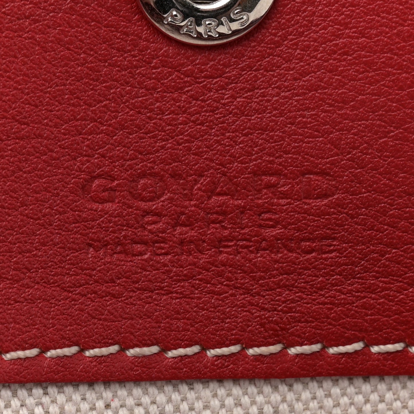 Goyardine Saint Louis PM Red