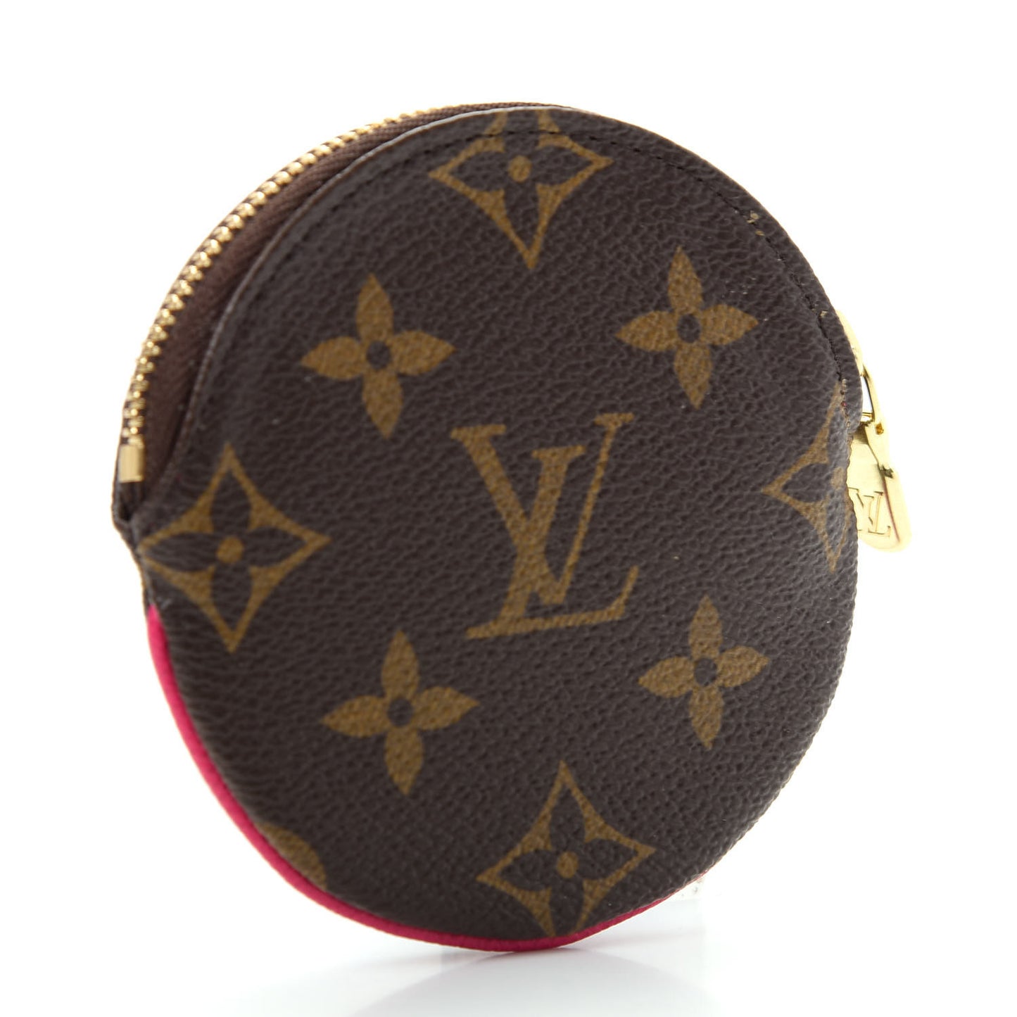 Monogram 2018 Christmas Animation Round Coin Purse