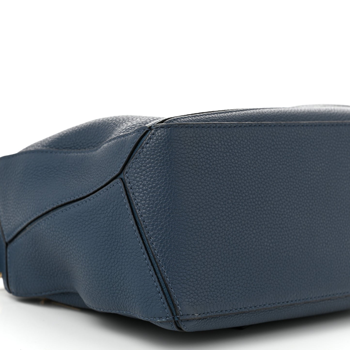 Calfskin Small Puzzle Bag Dark Blue