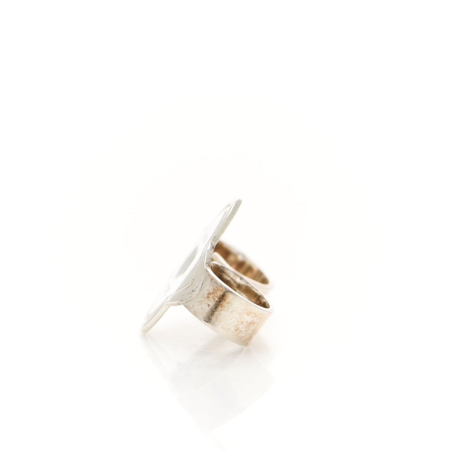 Sterling Silver 18K Yellow Gold Petite X Hoop Earrings