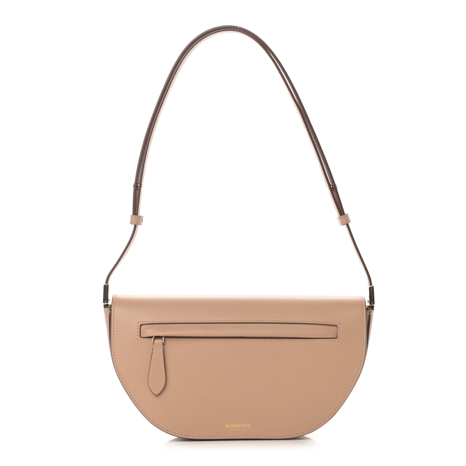 Burberry Calfskin Small Olympia Shoulder Bag Light Biscuit 1 of 13