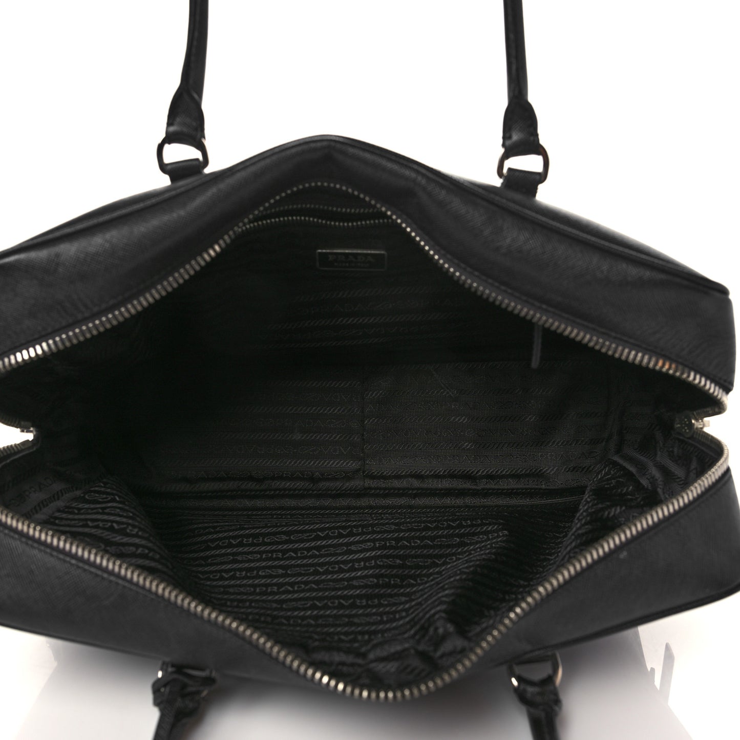 Saffiano Lux Bauletto Black