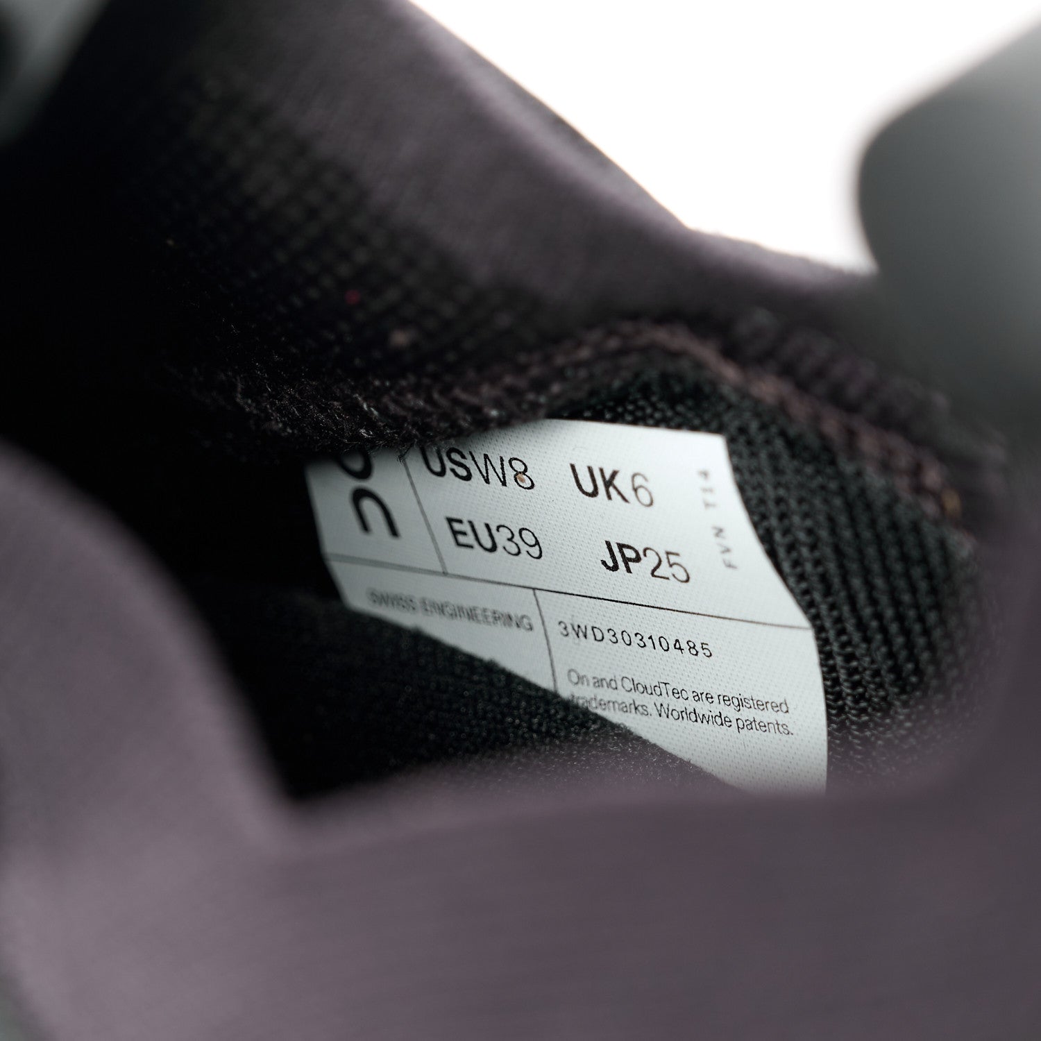 Loewe X ON Canvas Mesh Cloudtilt Sneakers 39 Black 8 of 9