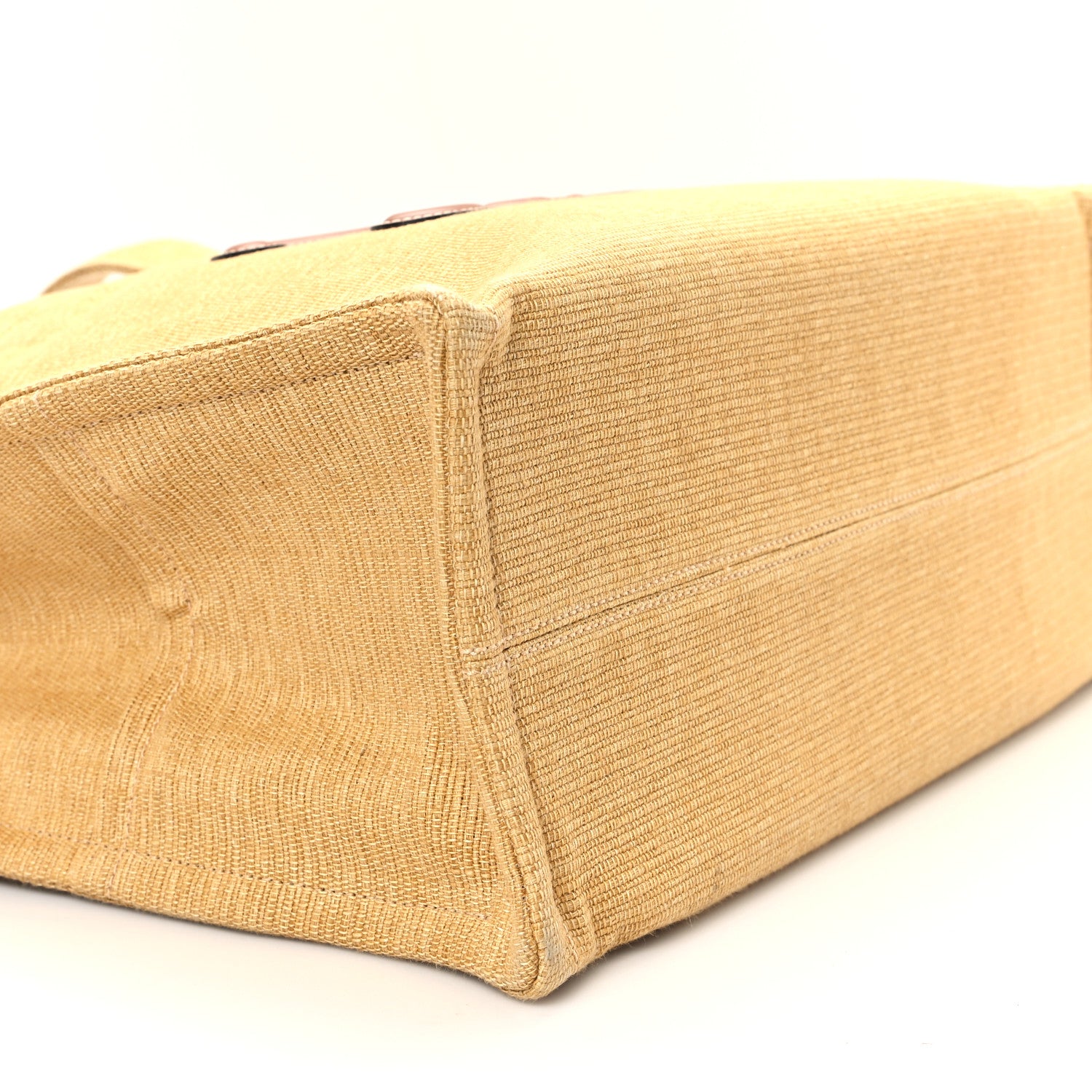 Celine Canvas Calfskin Triomphe Large Cabas Thais Natural Tan 9 of 10