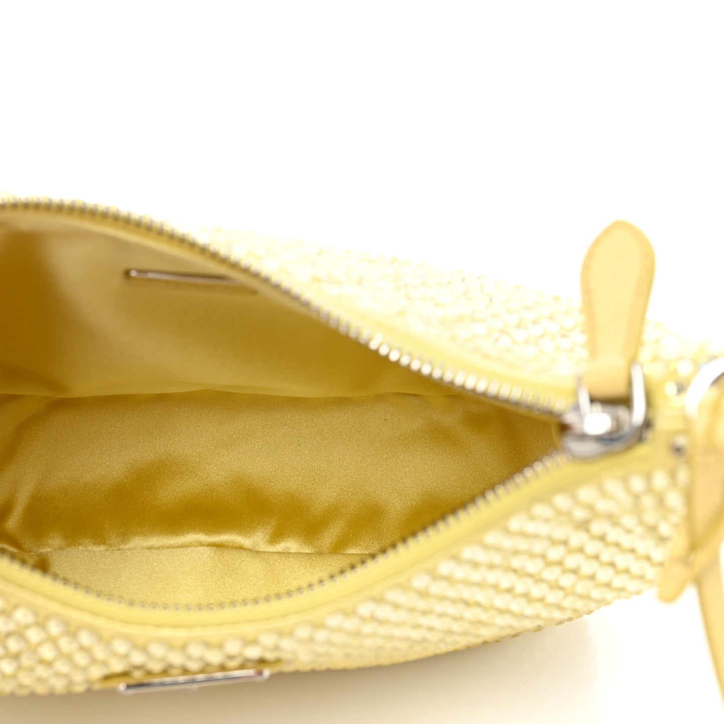 Satin Crystal Re-Edition 2005 Shoulder Bag Ananas