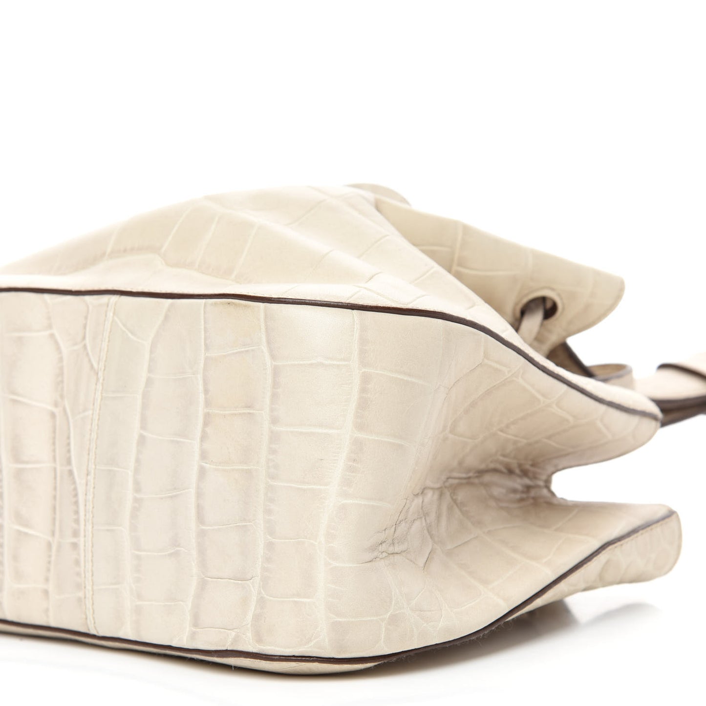 Alligator Rose-Marie 19 Bag Off White