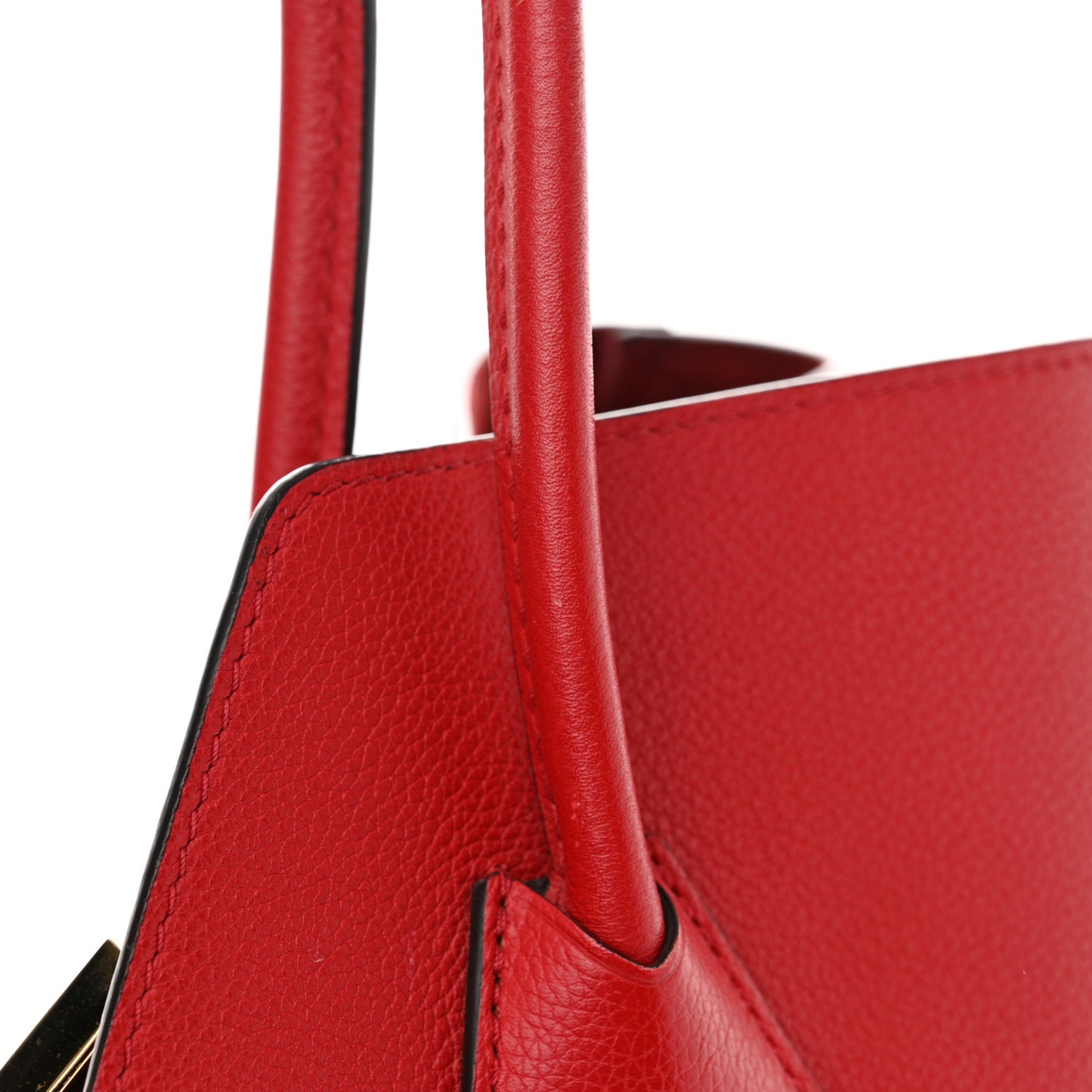 Calfskin Monogram Kimono Tote Cherry