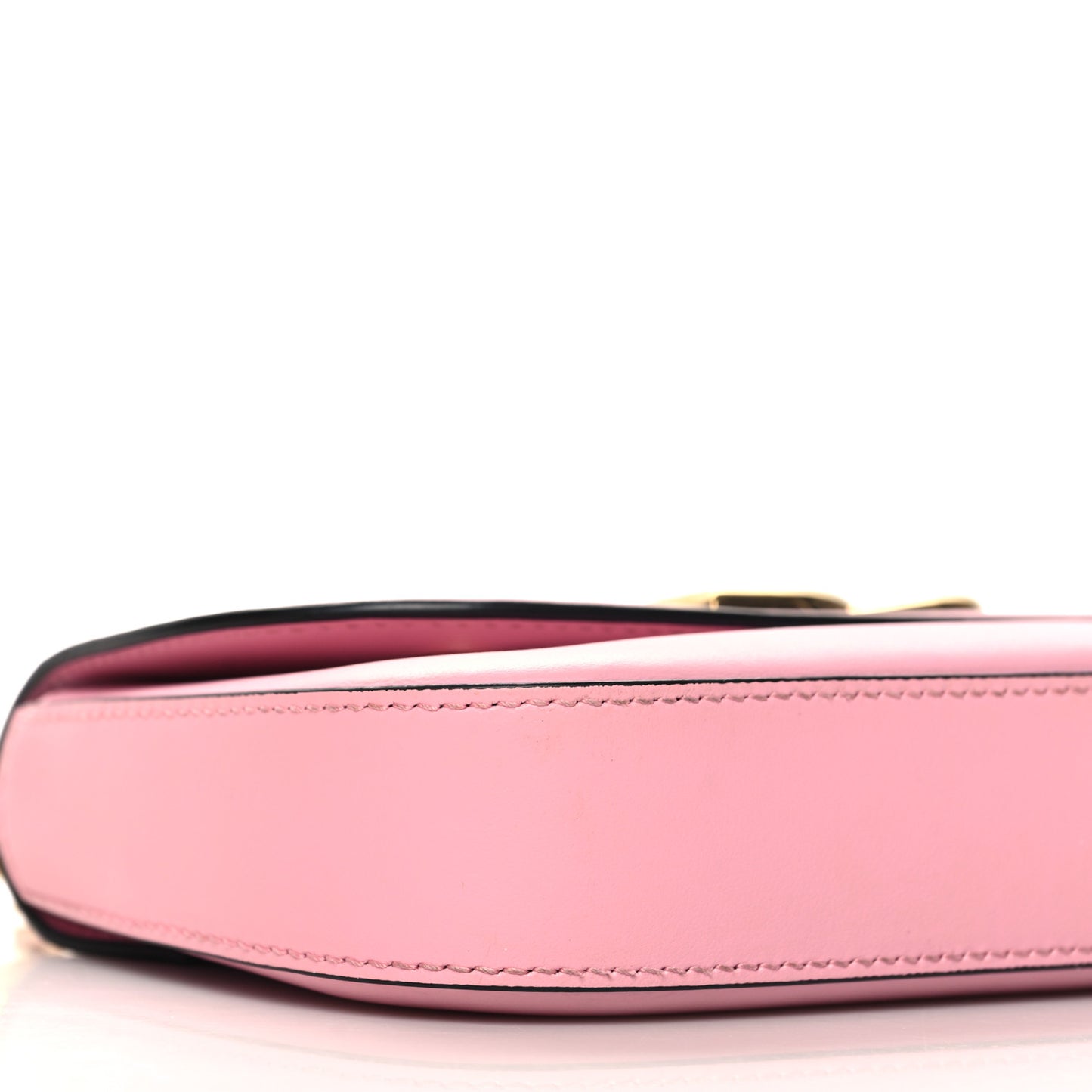 Calfskin 3.5 Flap Crossbody Bag Pink