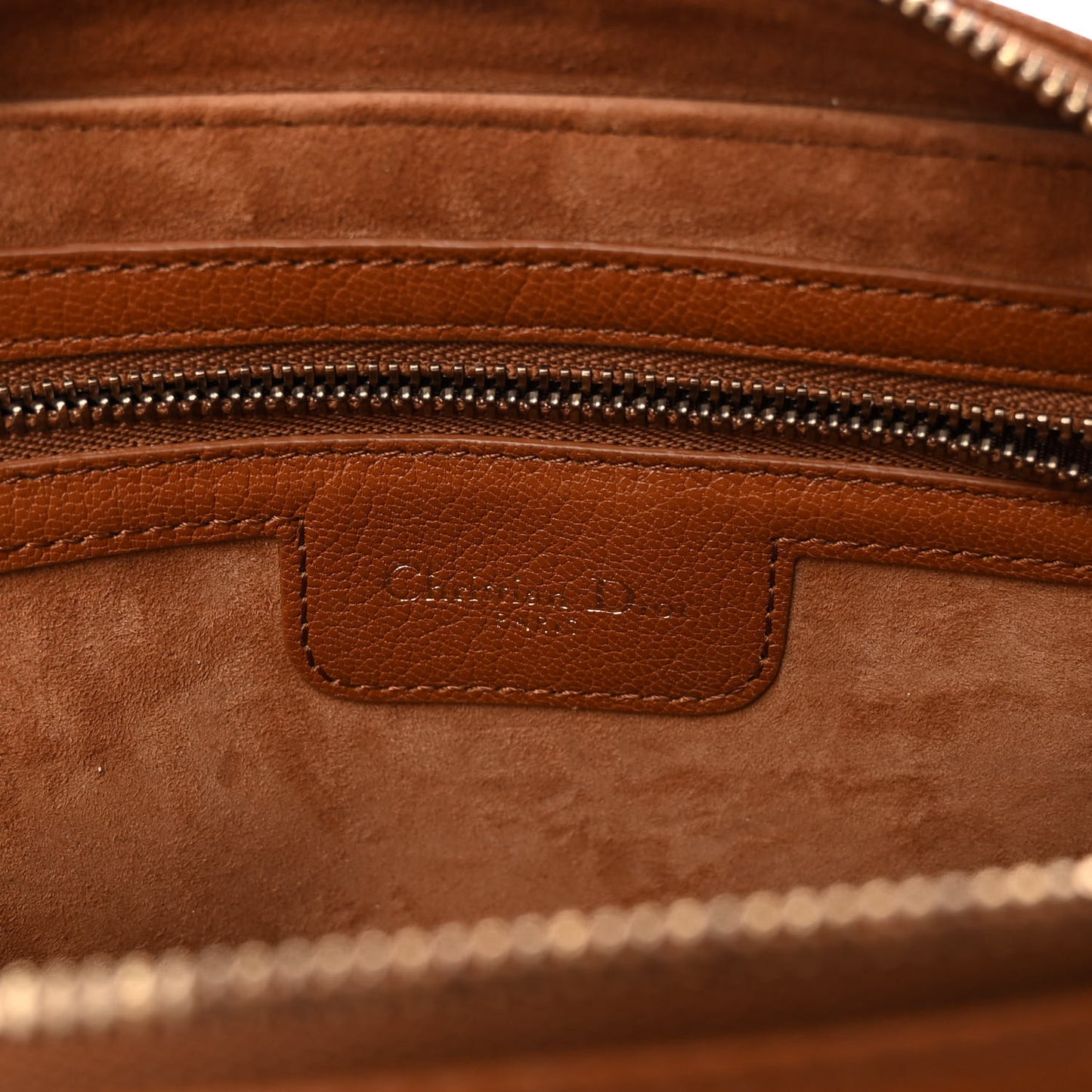 Goatskin Double Saddle Pouch Tan
