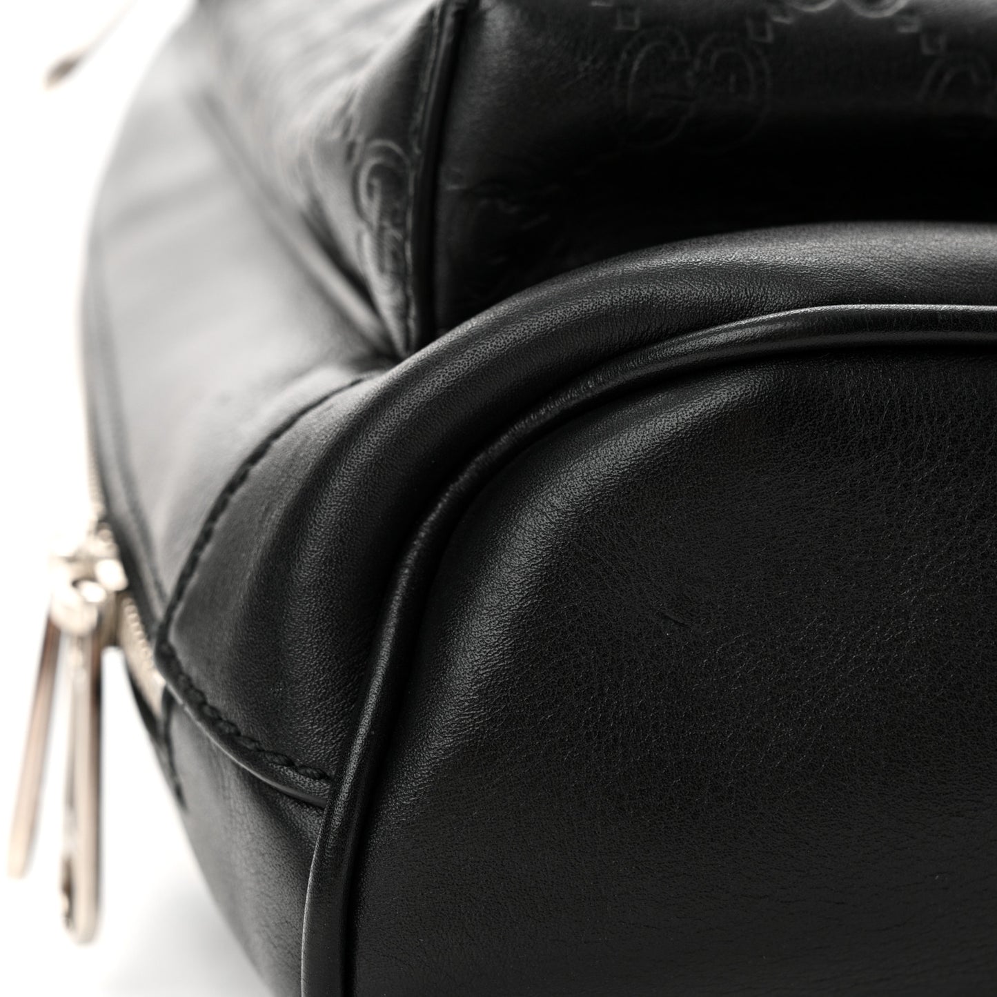 Guccissima Sling Backpack Black