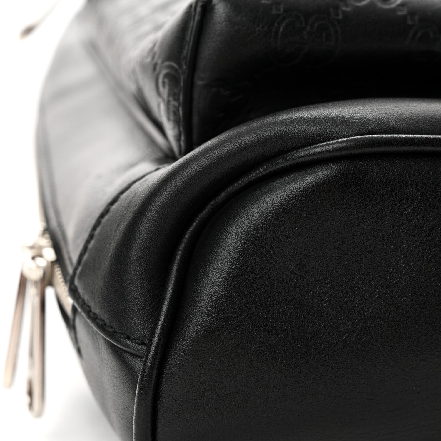 Gucci Guccissima Sling Backpack Black 11 of 12