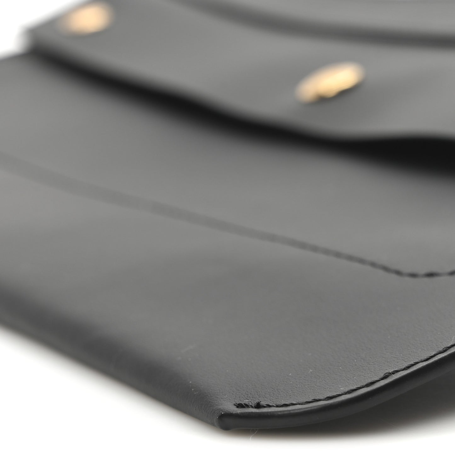 Calfksin Slim Belt Bag Black
