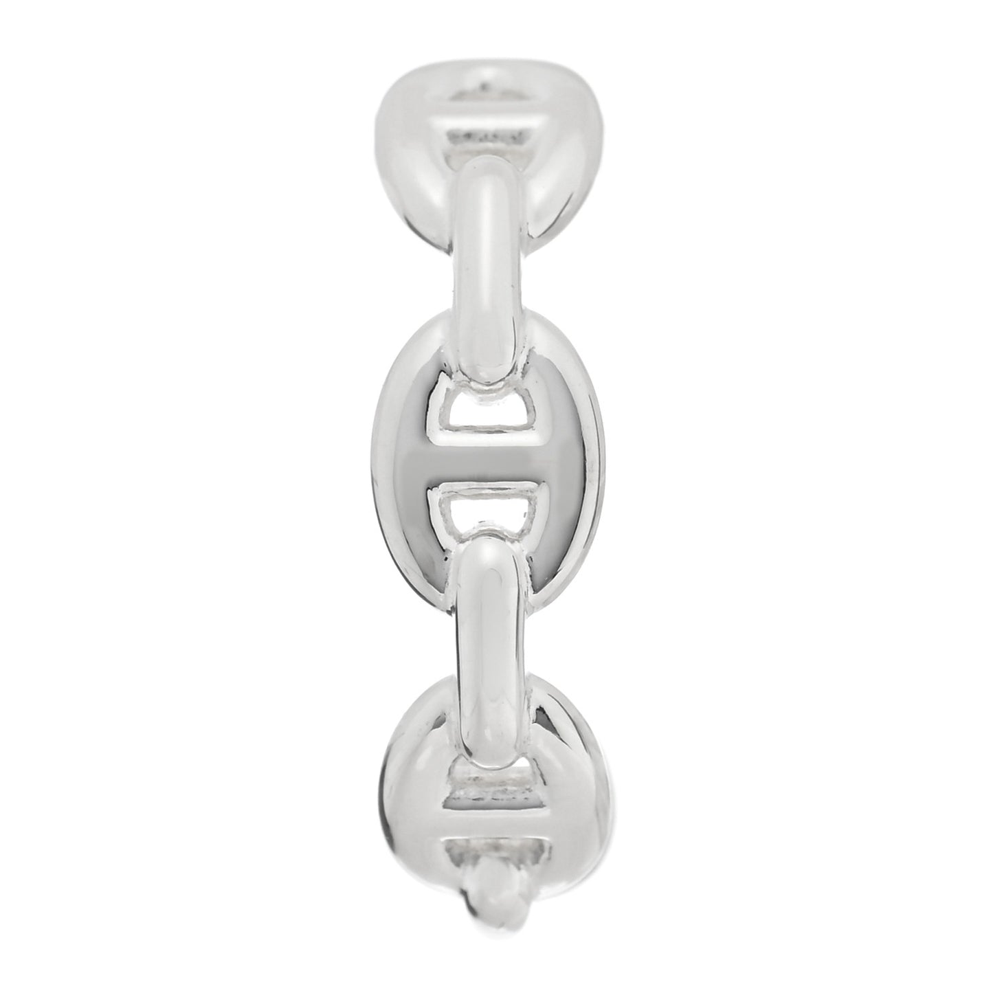 Sterling Silver Chaine D'Ancre Enchainee Single Climber Earring