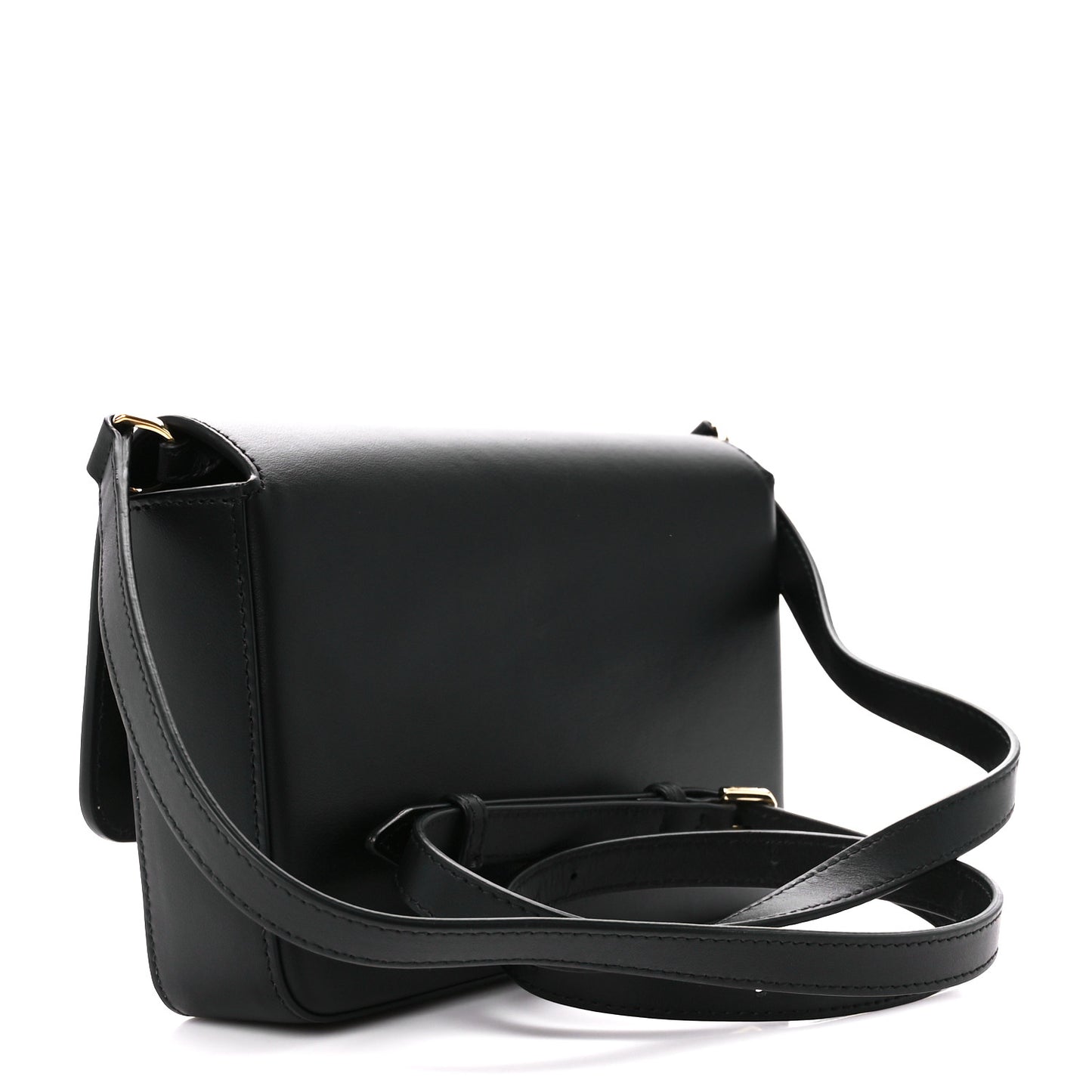 Calfskin Vintage Check New Hampshire Bag Black