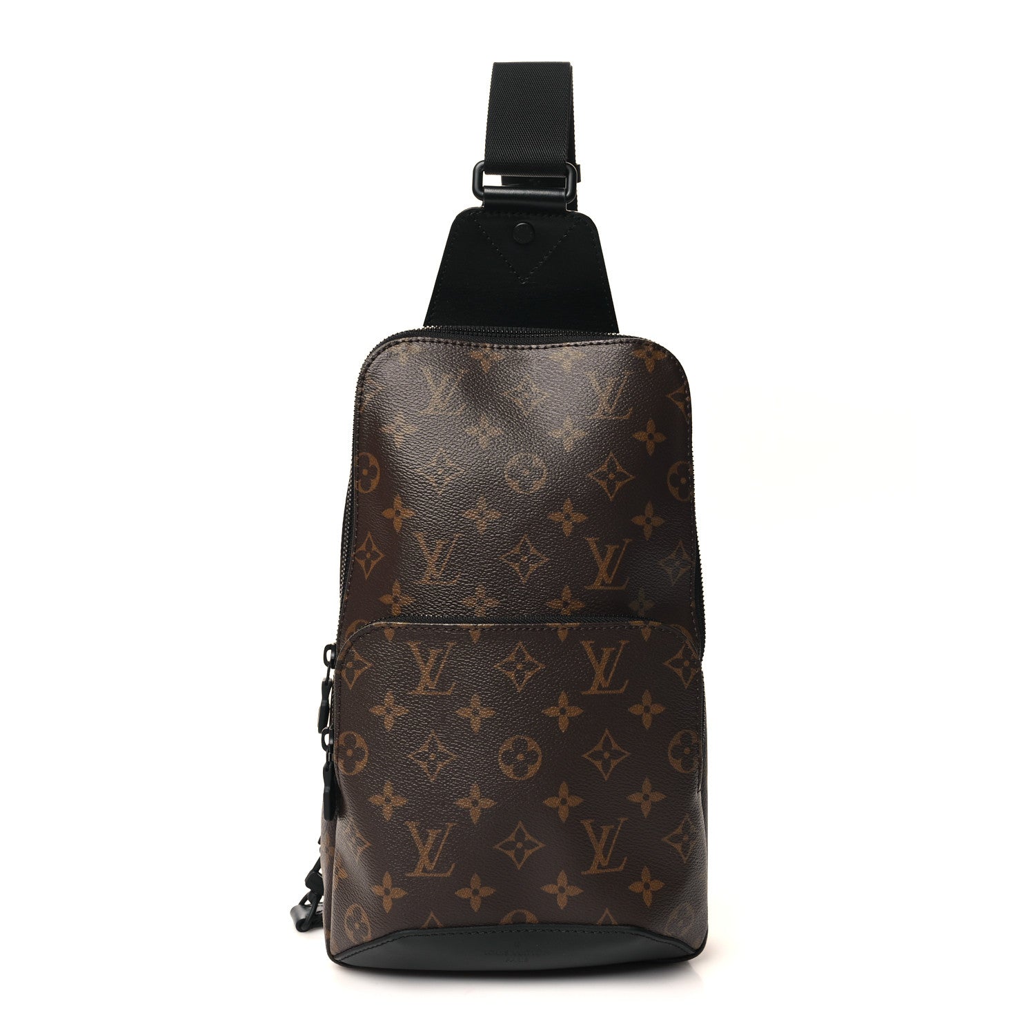 Louis Vuitton Monogram Macassar Avenue Sling Bag 1 of 10
