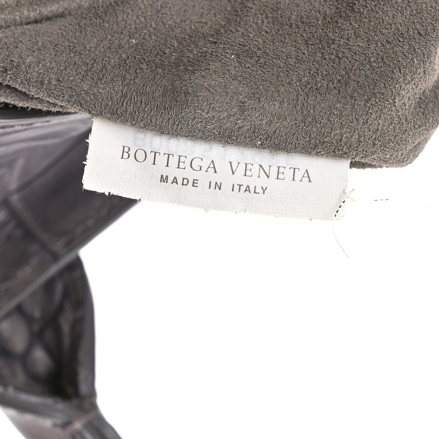 Bottega Veneta Matte Crocodile Top Handle Weekender Bag Tote Purple 5 of 11