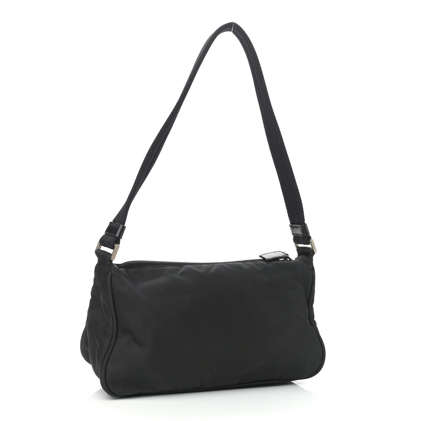 Tessuto Nylon Sport Shoulder Bag Black