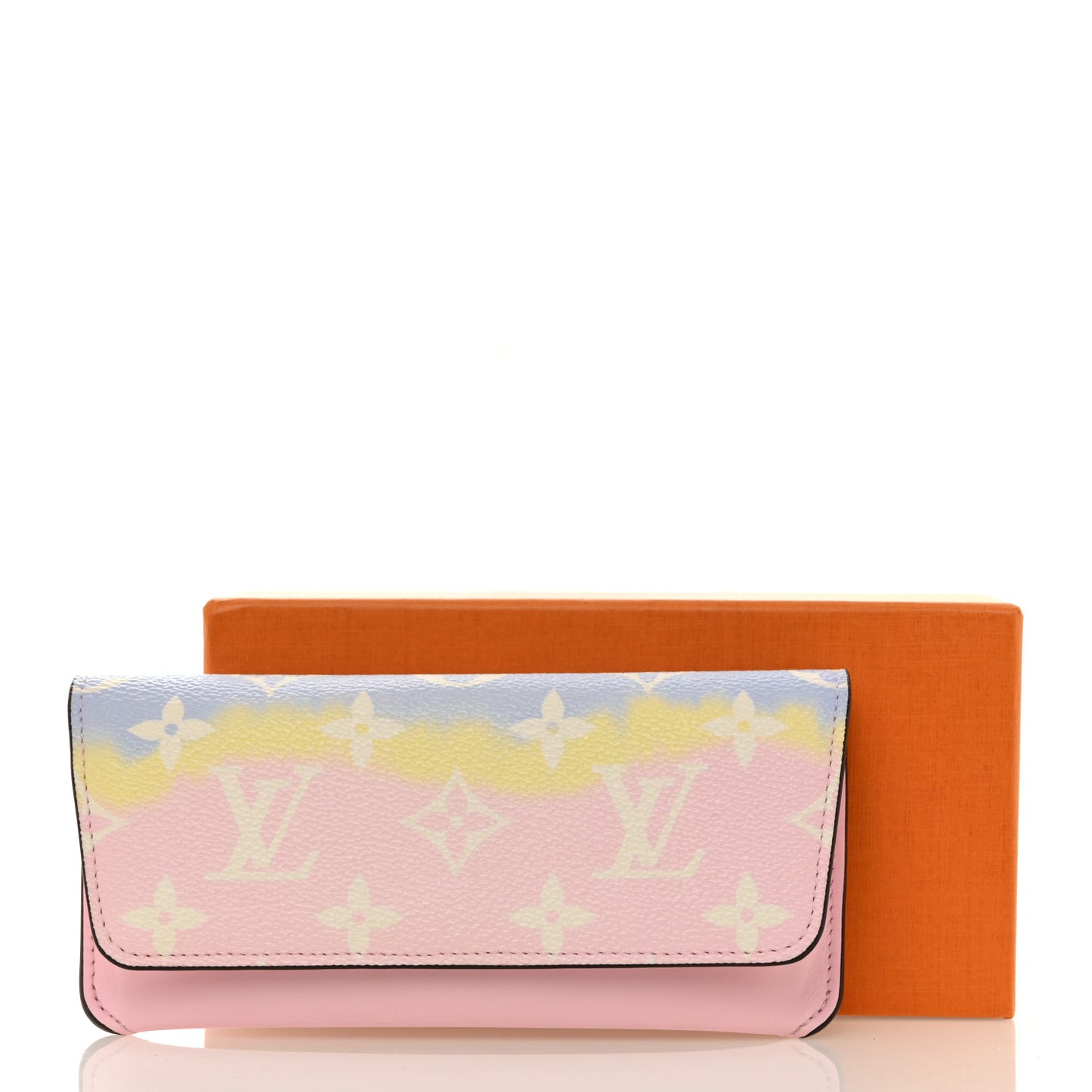 Monogram Escale Woody Glasses Case Pastel