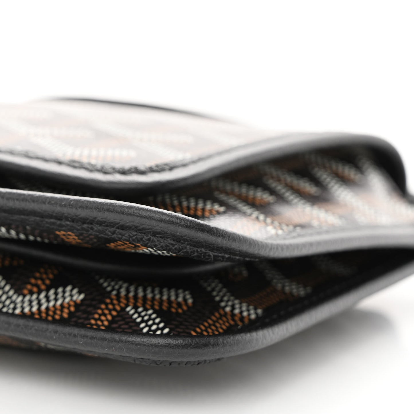 Goyardine Plumet Wallet Clutch Black