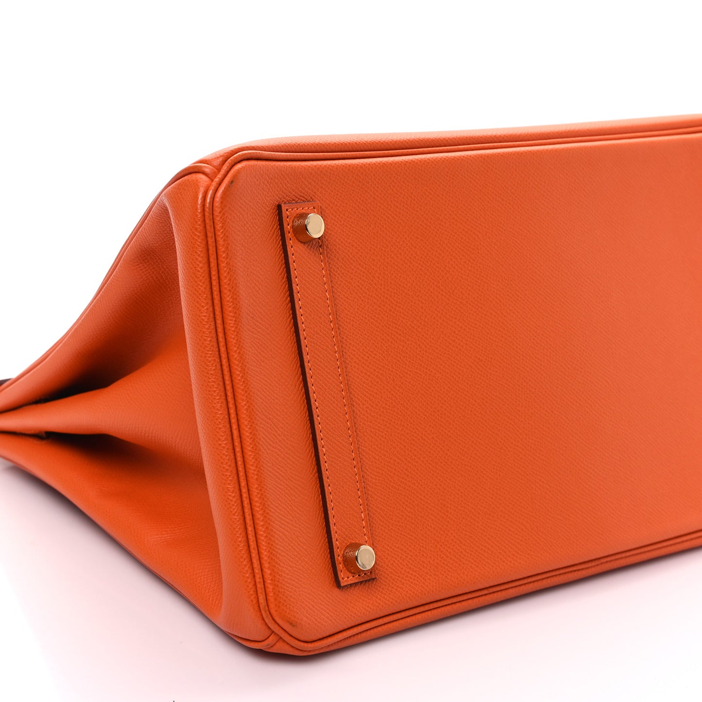 Epsom Birkin 35 Orange