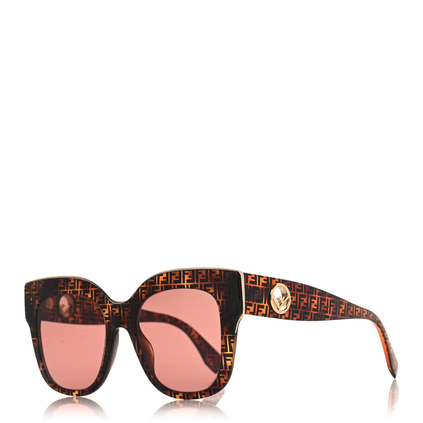Acetate F is Fendi FF Cat Eye Sunglasses FF 0359/G/S Havana