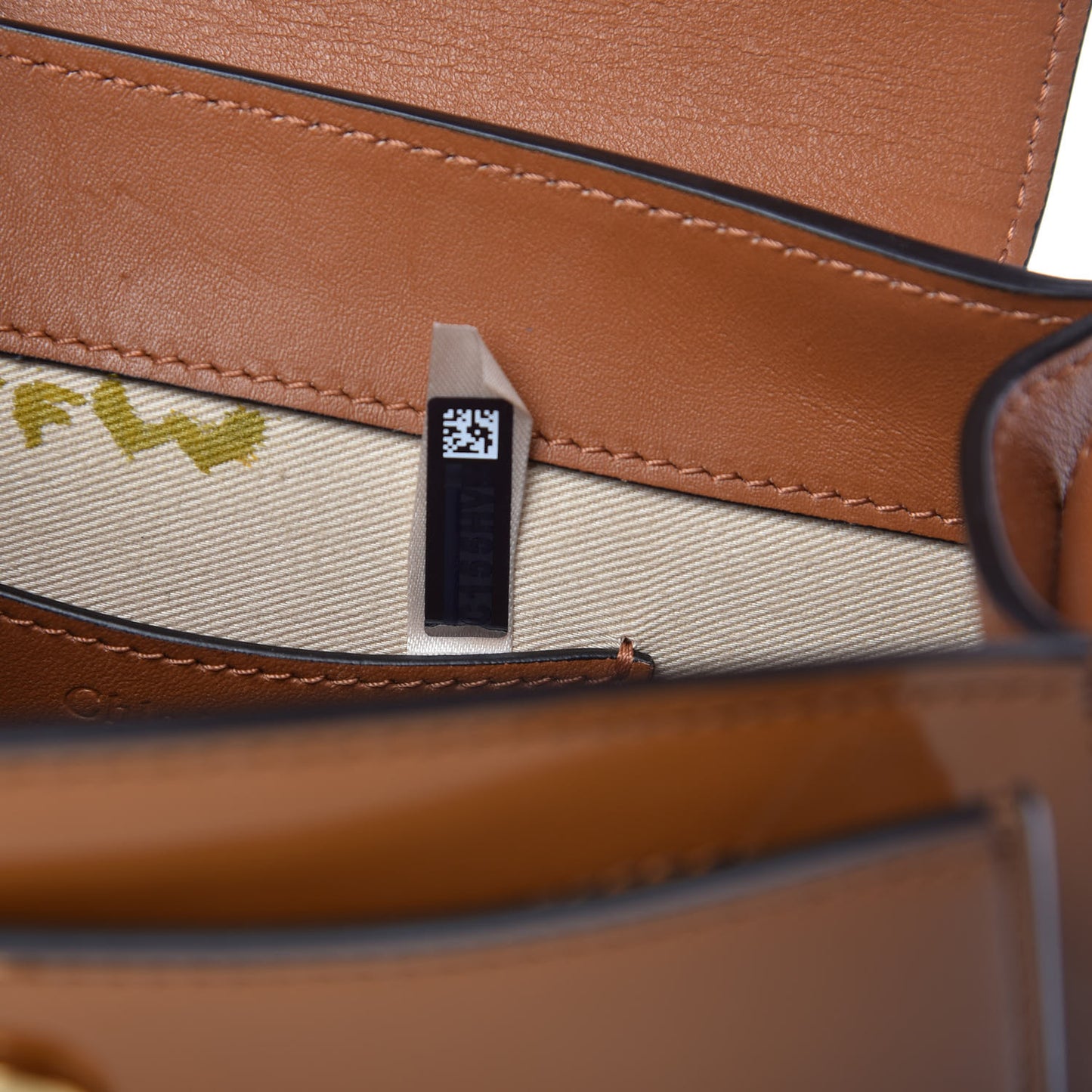 Patent Calfskin Small Tess Bag Caramel