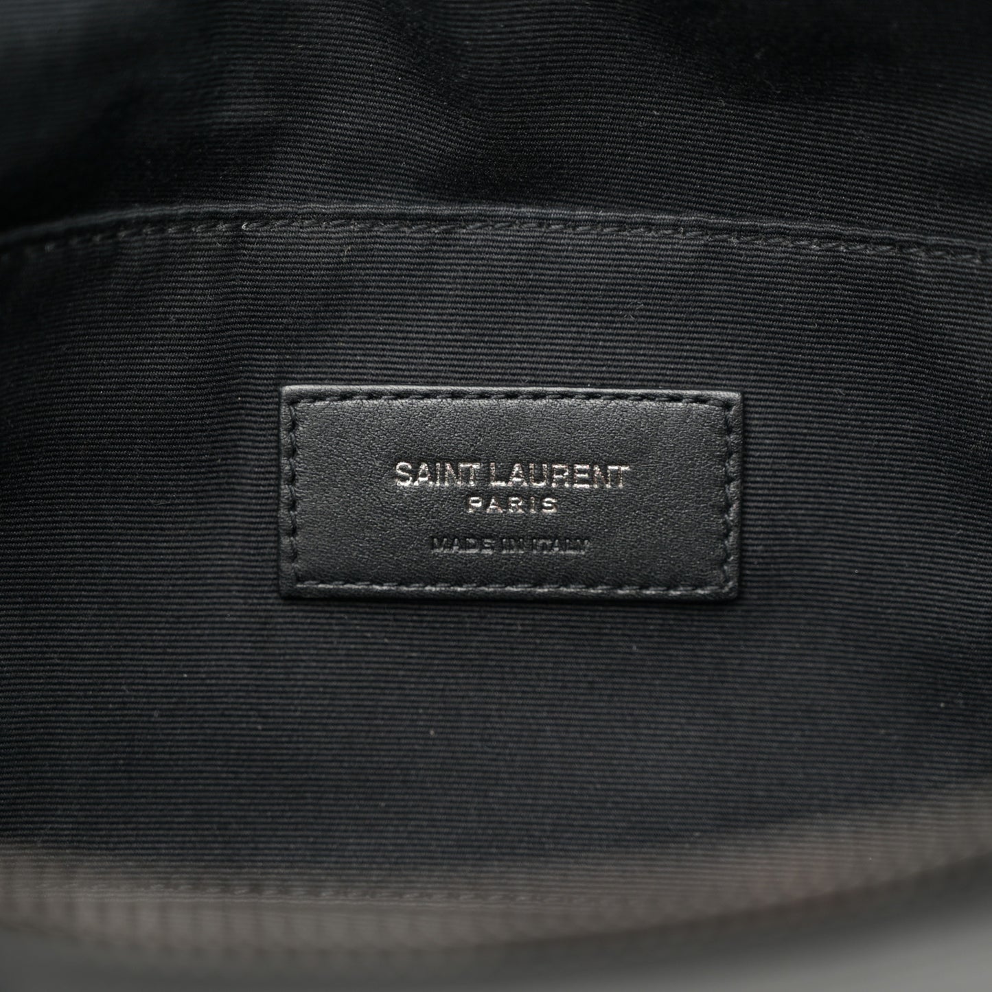 Calfskin Monogram Belt Bag Black