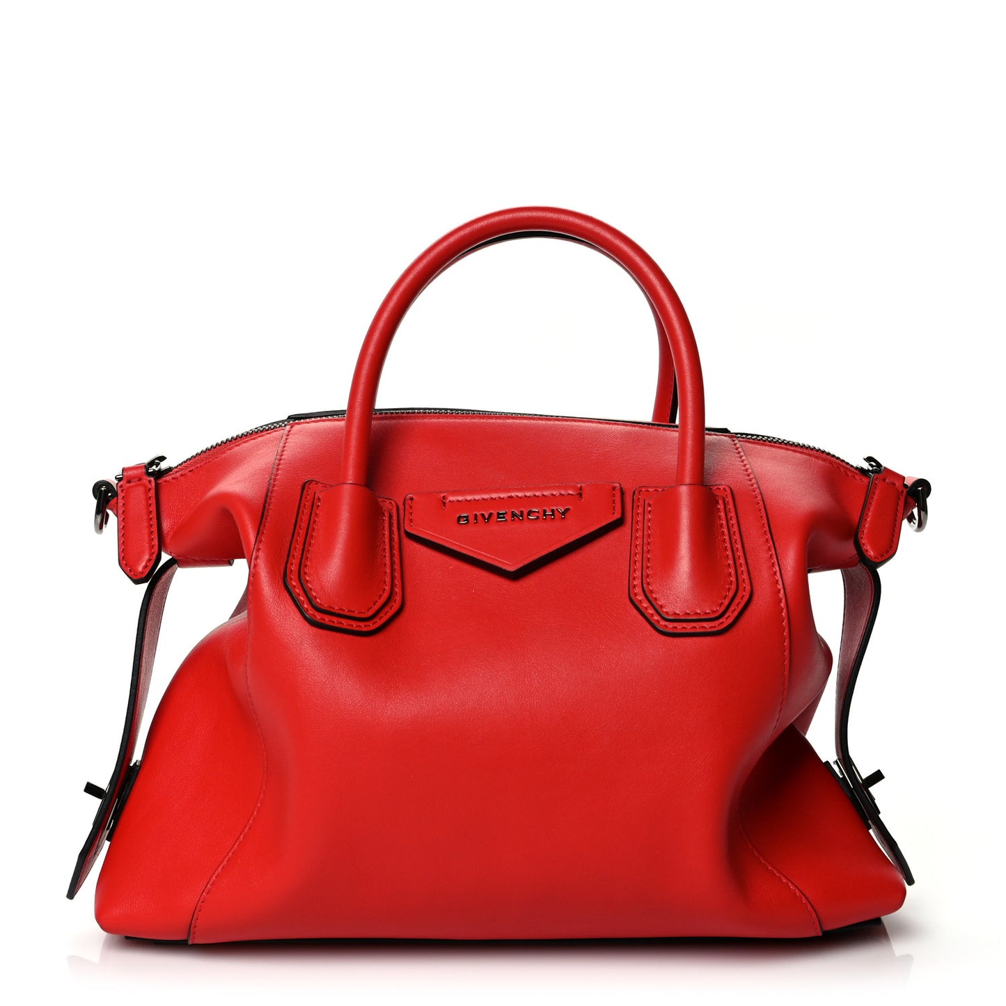 Calfskin Small Soft Antigona Red