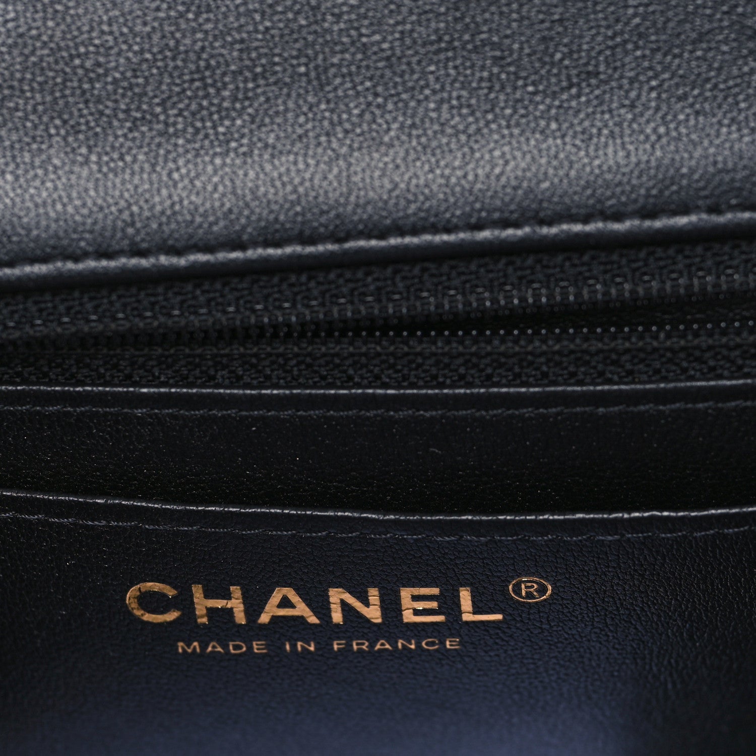 Chanel Jersey Quilted Mini Rectangular Flap Navy Blue Multicolor 6 of 12