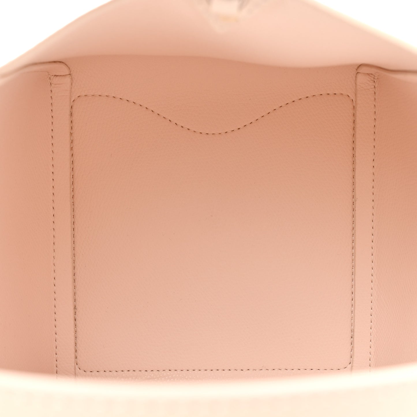 Calfskin Spiked Mini Cabachic Mini Bucket Bag Leche