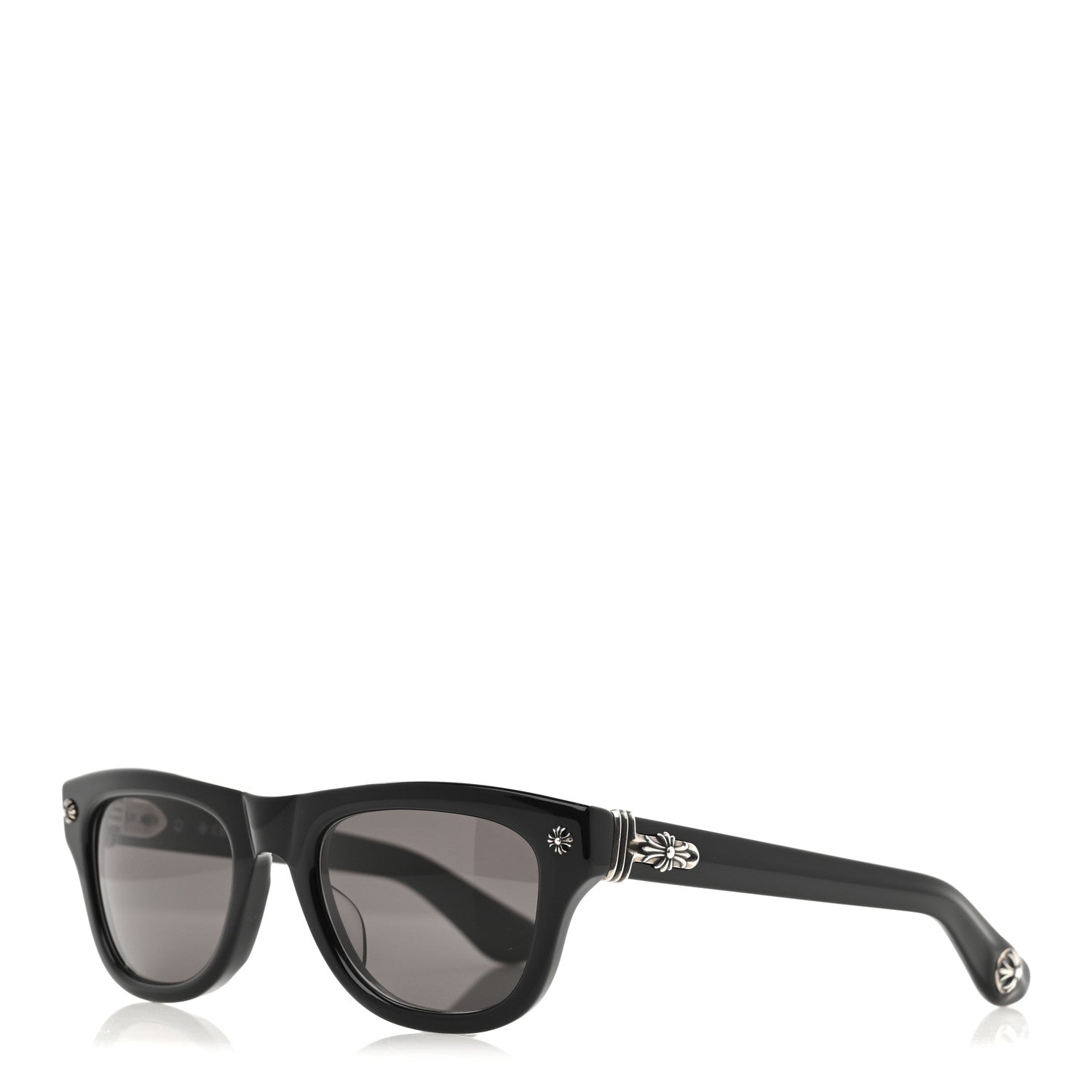Chrome Hearts Acetate Trititsagain Sunglasses Black 1776289