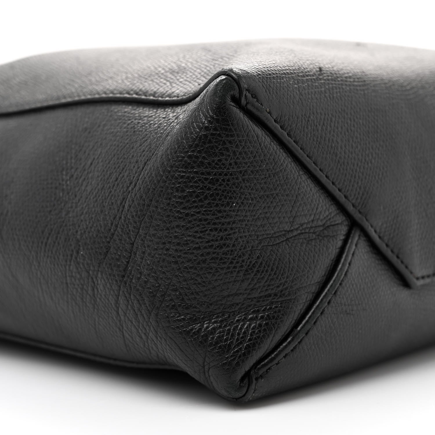 Celine Grained Calfskin Small Vertical Cabas Black 8 of 12