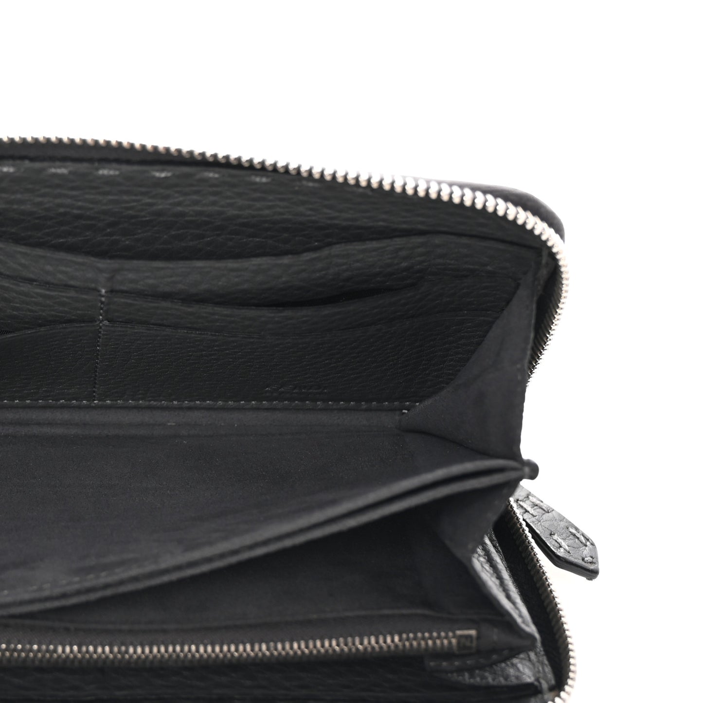 Cuoio Romano Selleria Zip Around Wallet Argilla