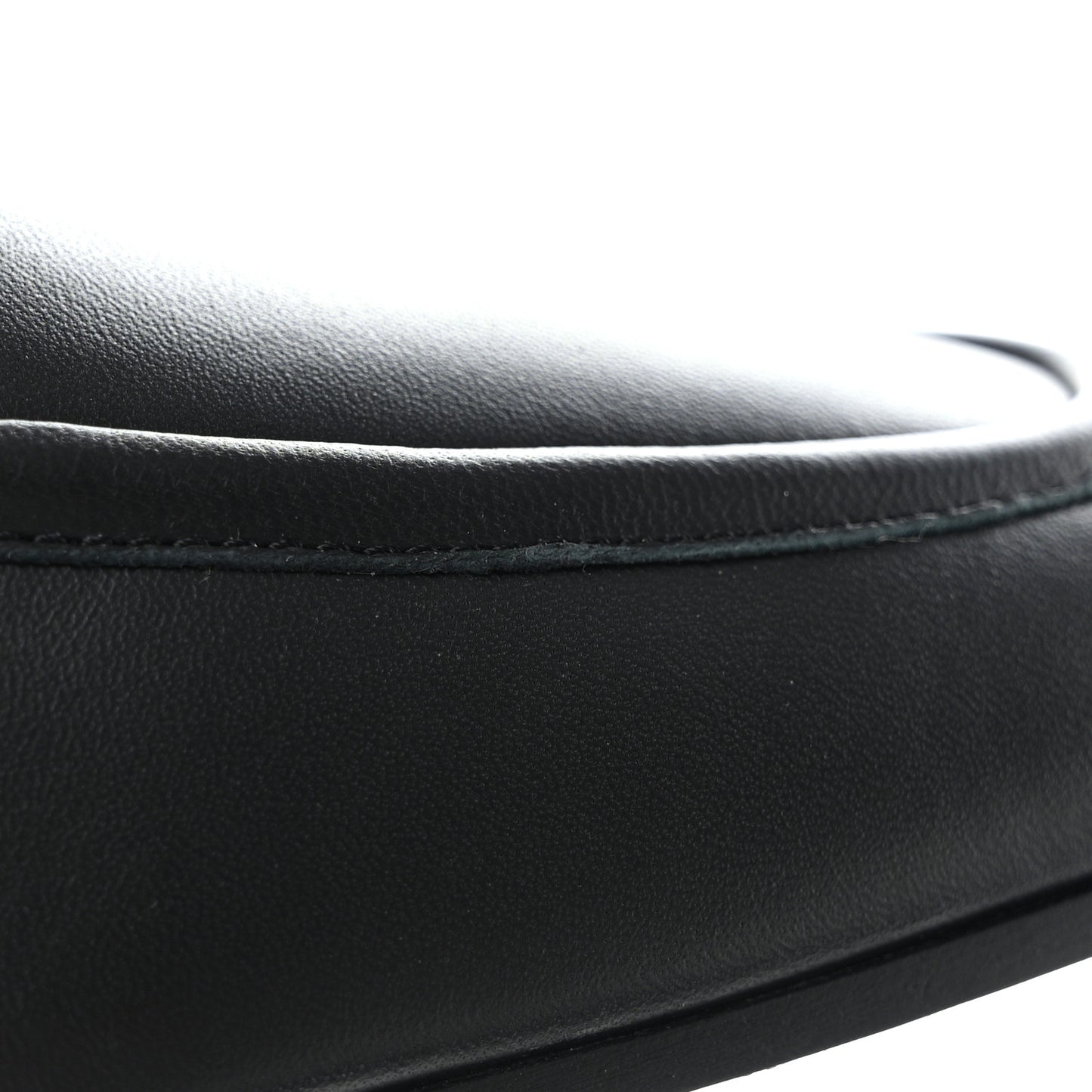 Calfskin Lambskin CC Loafers 39 Black