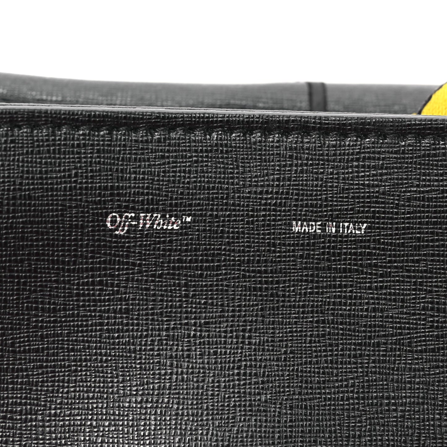 Calfskin Diag Flap Bag Black White
