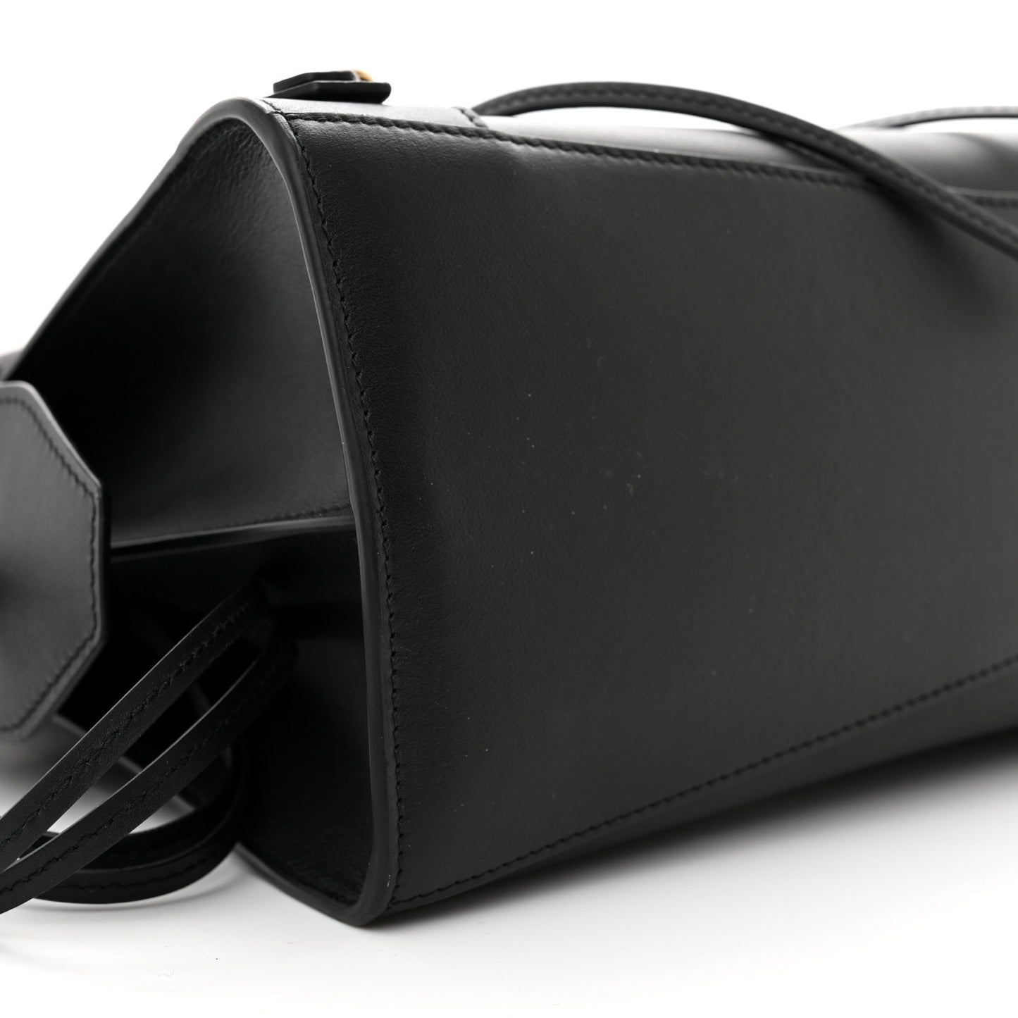 Smooth Calfskin Neo Classic Brass Hardware S City Black