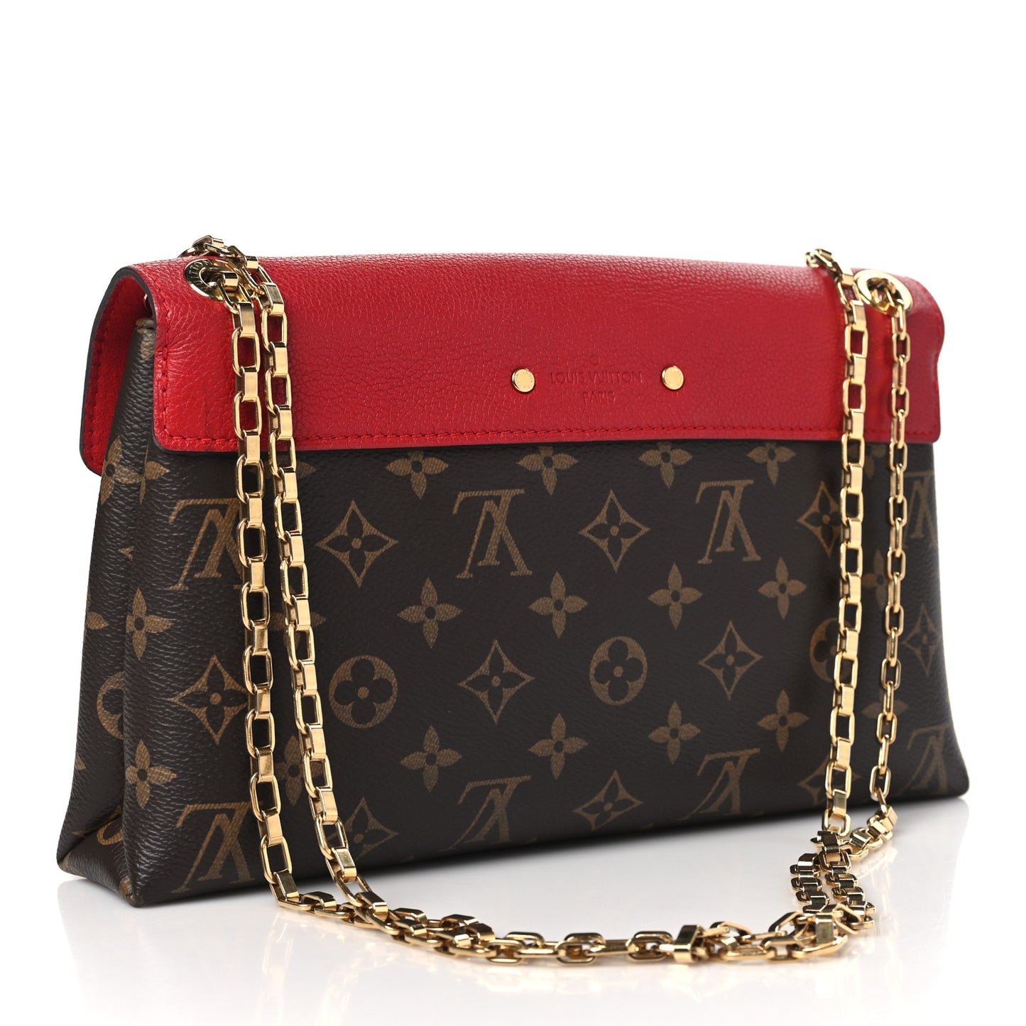 Monogram Pallas Chain Cherry