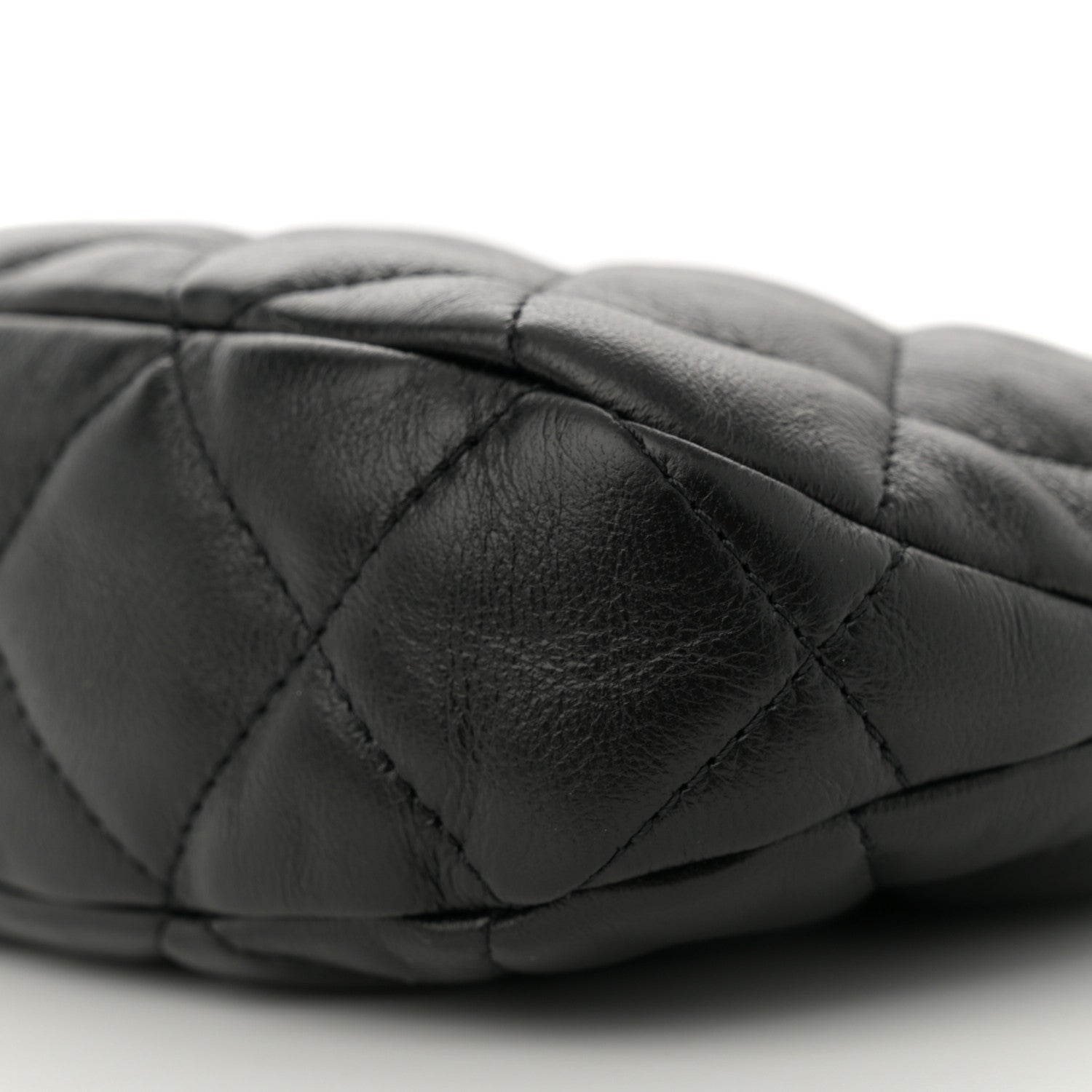 Chanel Lambskin Quilted CC Links Hobo Black 10 of 10