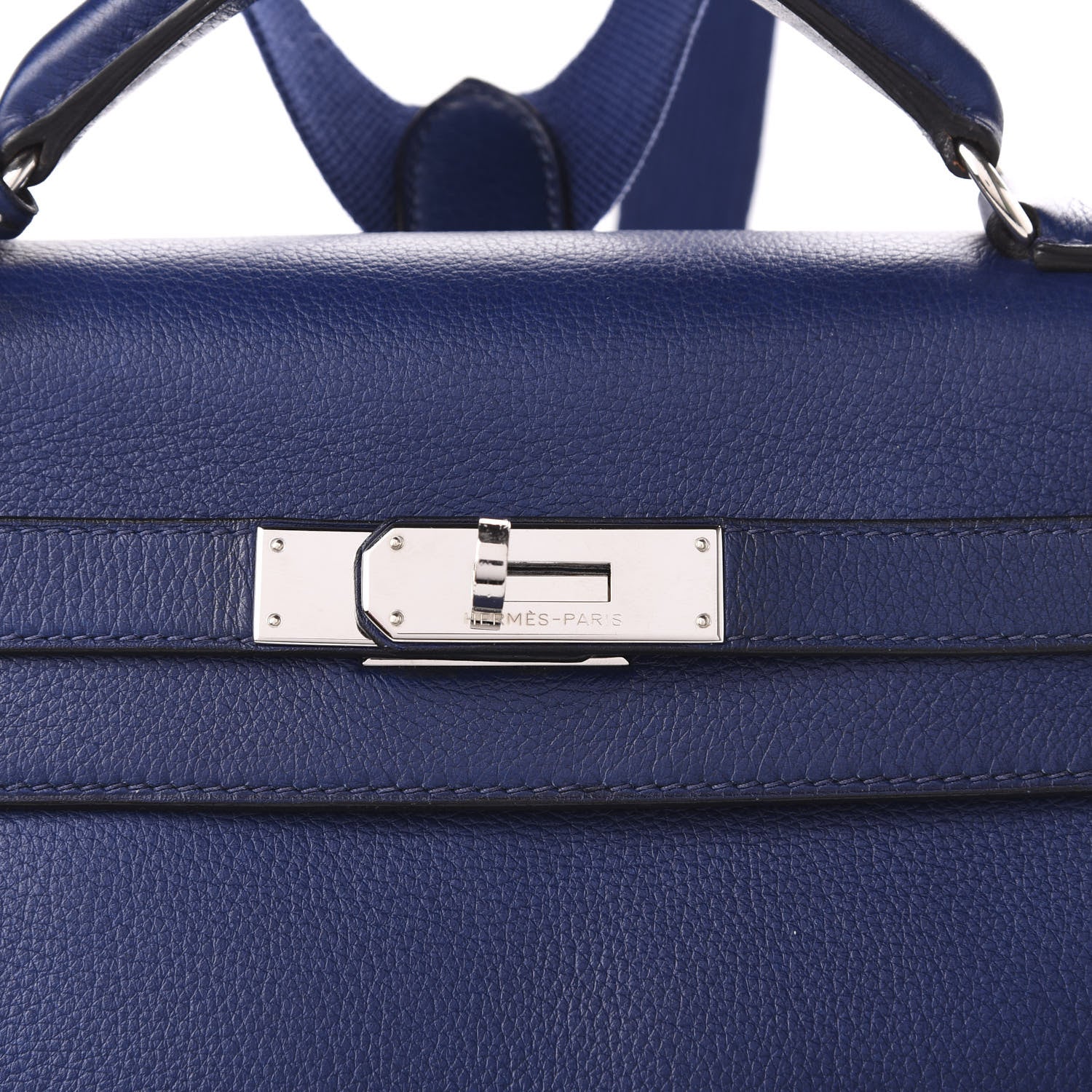 Hermes Taurillon Clemence Kelly Ado Backpack GM 9 of 9