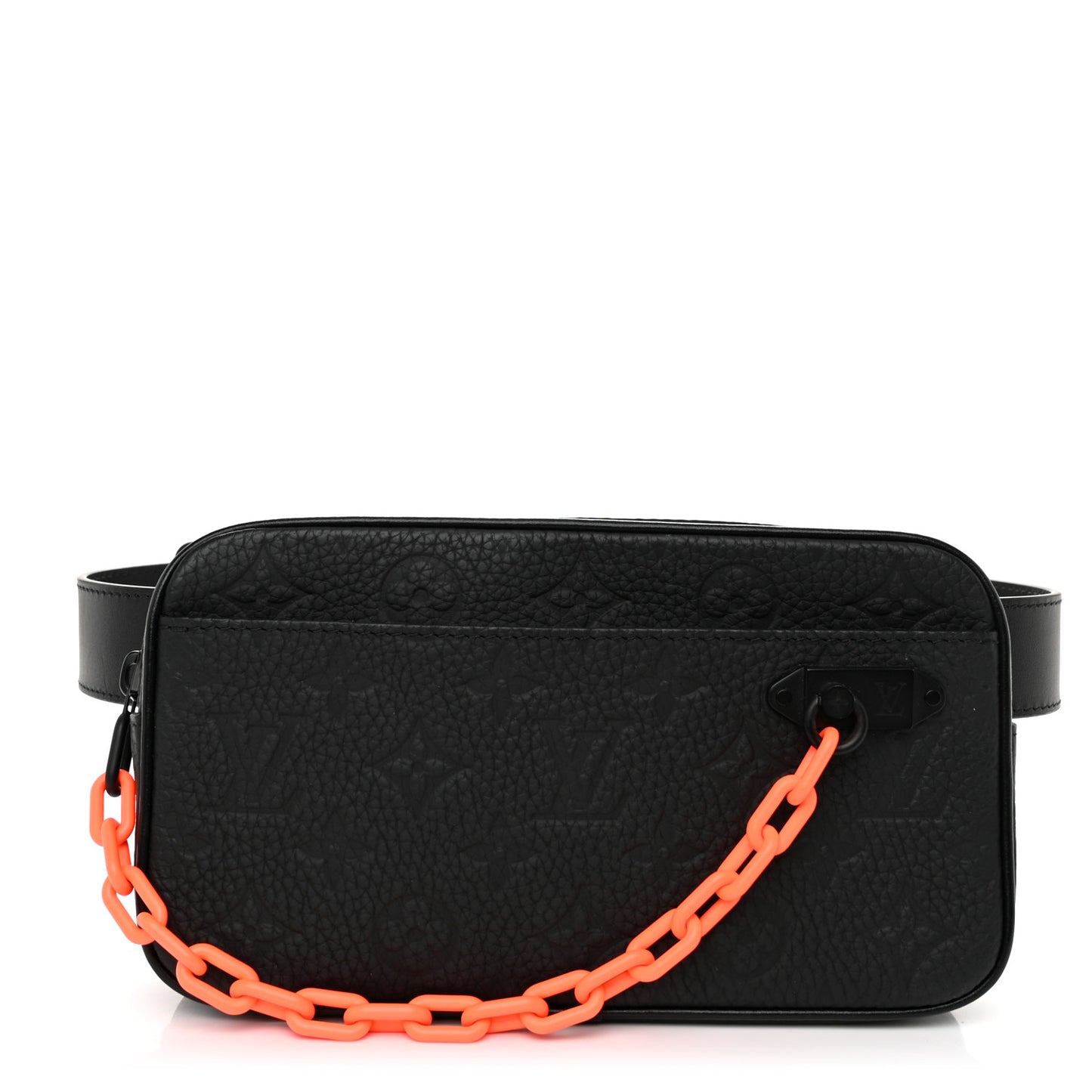 Taurillon Monogram Uniformes Solar Ray Soft Pochette Volga Belt Bag Black