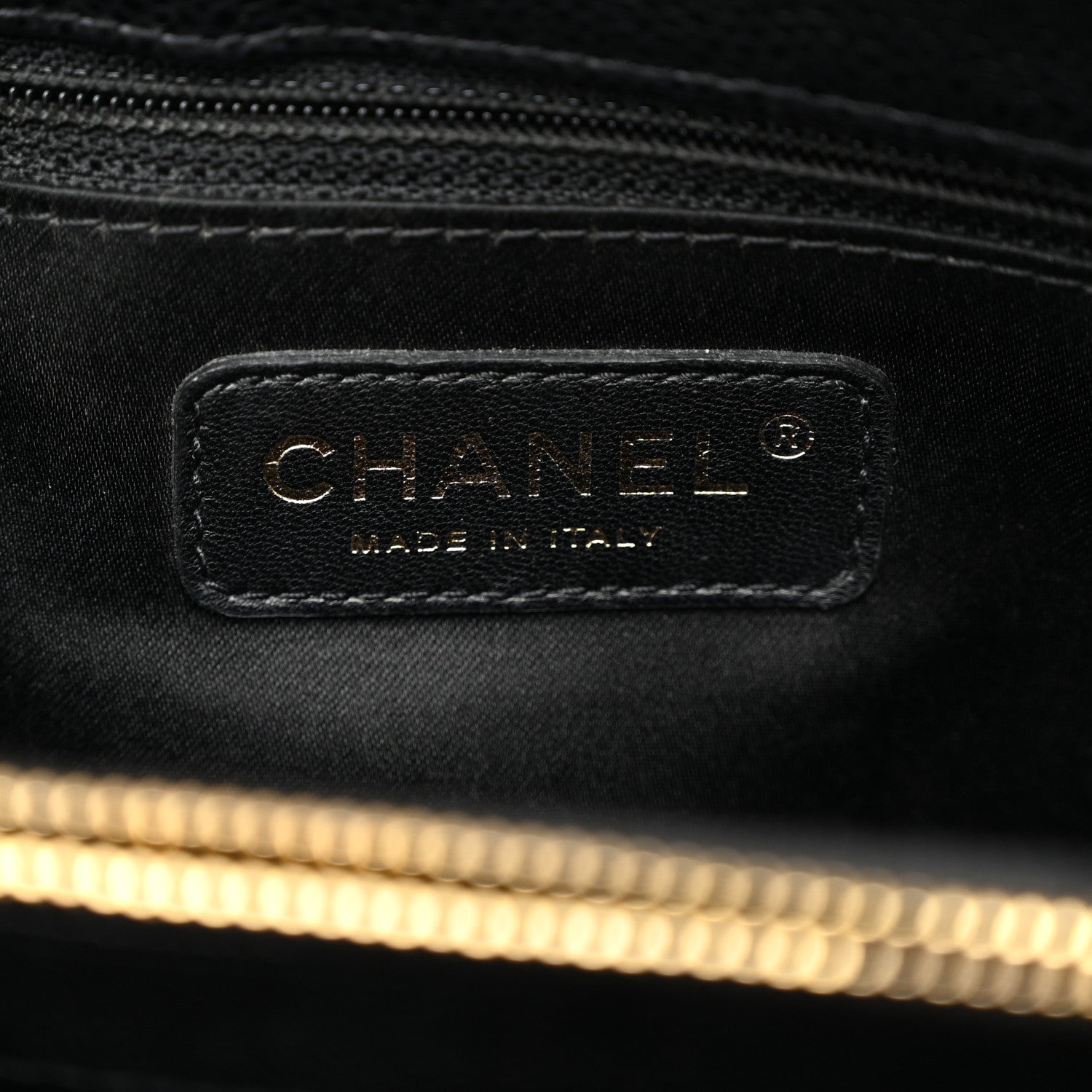 Chanel Caviar Quilted Grand Shopping Tote GST Black 6 of 11