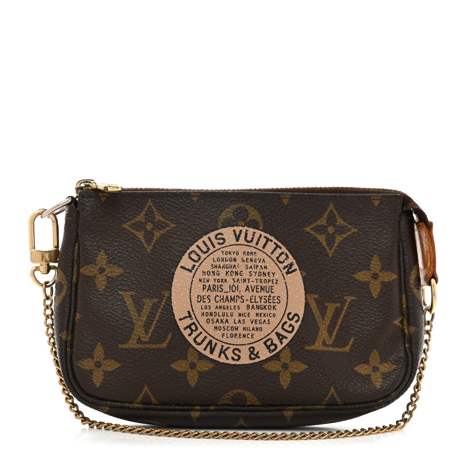 Louis Vuitton ポーチ Trunks & Bags ヴィンテージ Louis Vuitton Monogram Complice Trunks and Bags Mini Pochette