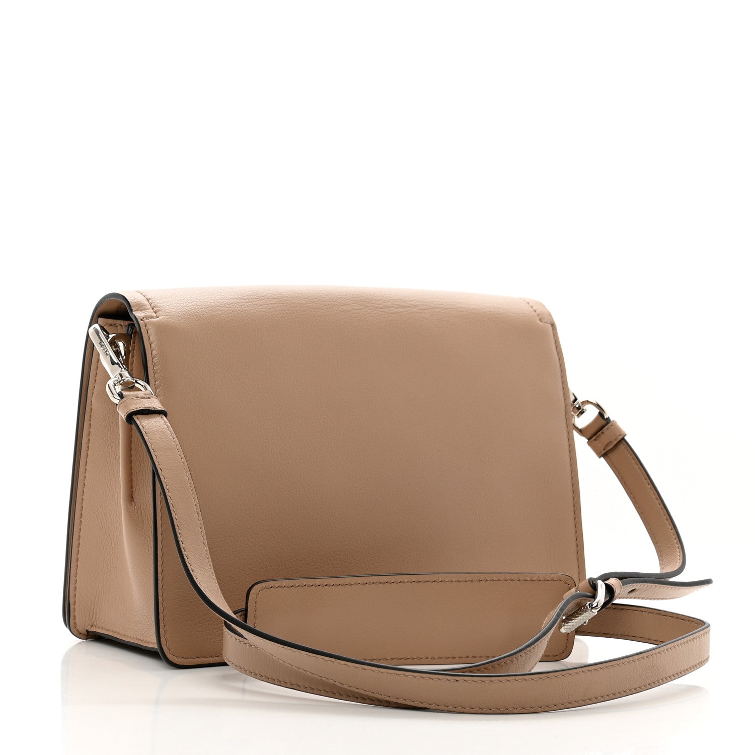 Prada Glace Calf Shoulder Bag Cammeo 3 of 8