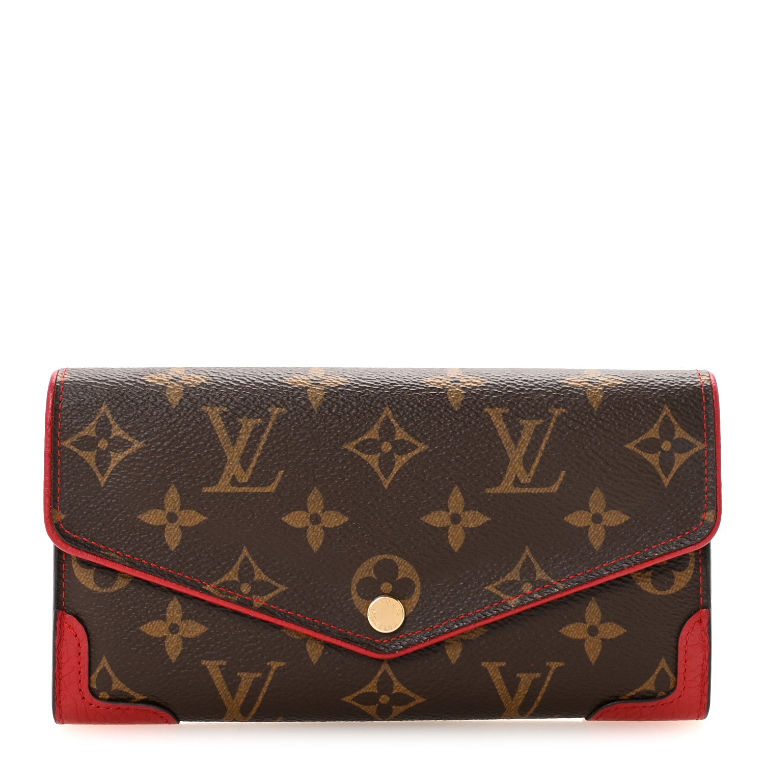 Louis Vuitton Monogram Sarah Retiro Wallet Cherry 1787484
