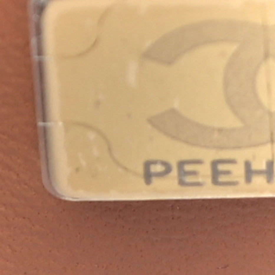 Lambskin Quilted Mini Square Flap Brown