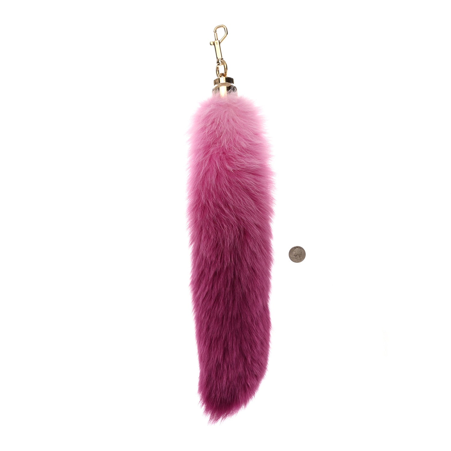 Louis Vuitton Fox Fur Foxy Bag Charm Rose 2 of 6
