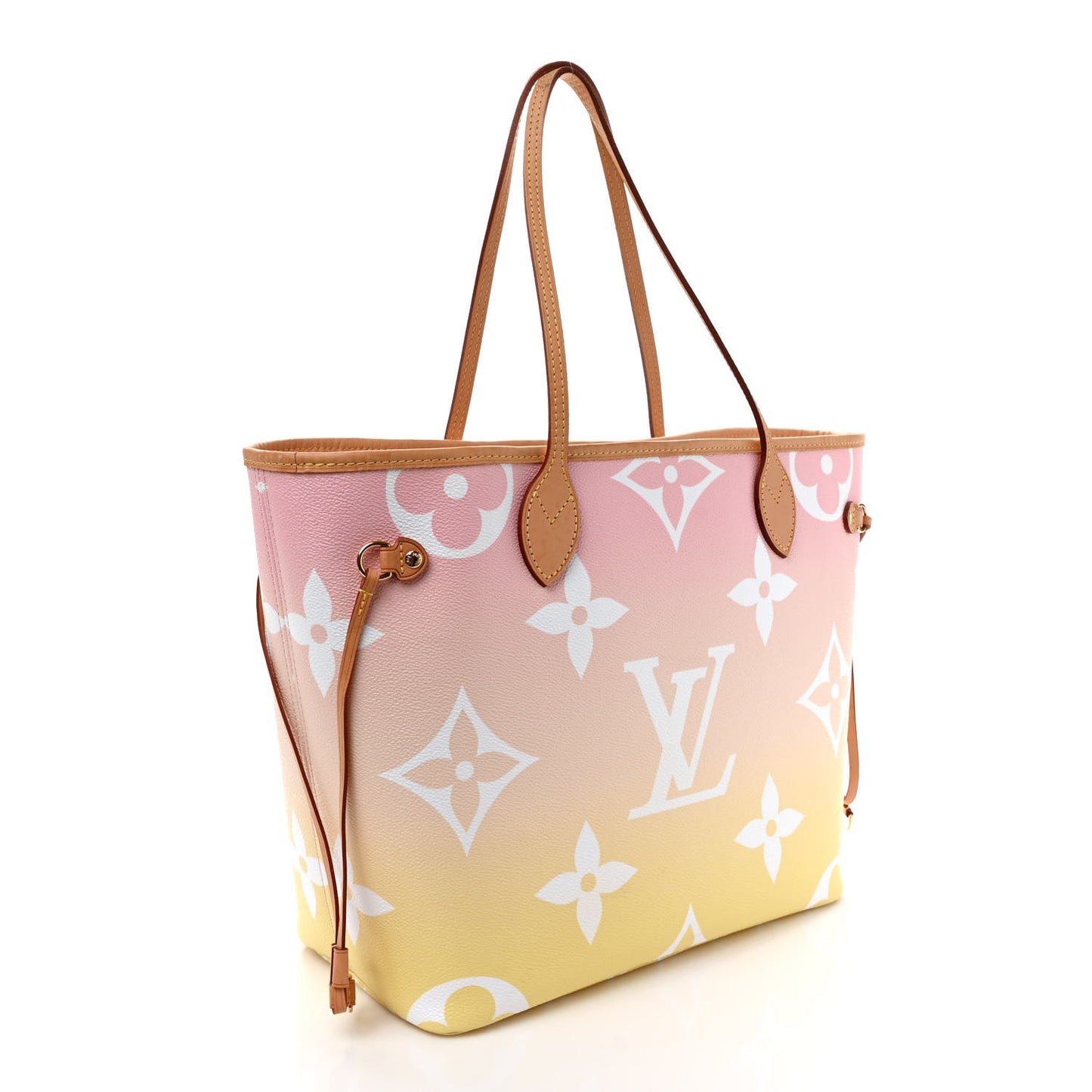 Monogram Giant By The Pool Neverfull MM Light Pink