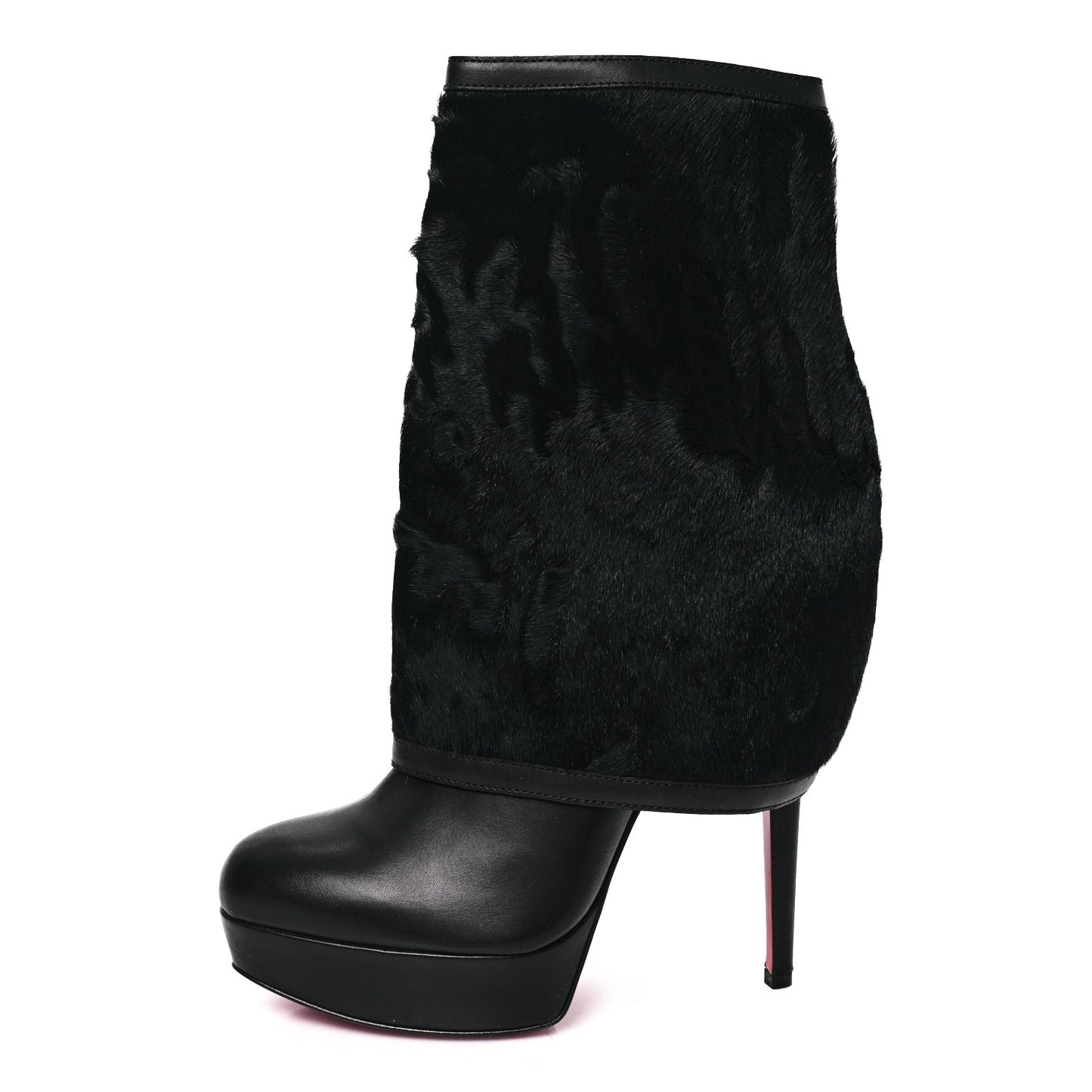 Calfskin Karkoul Armony 140 Ankle Boots 39 Black